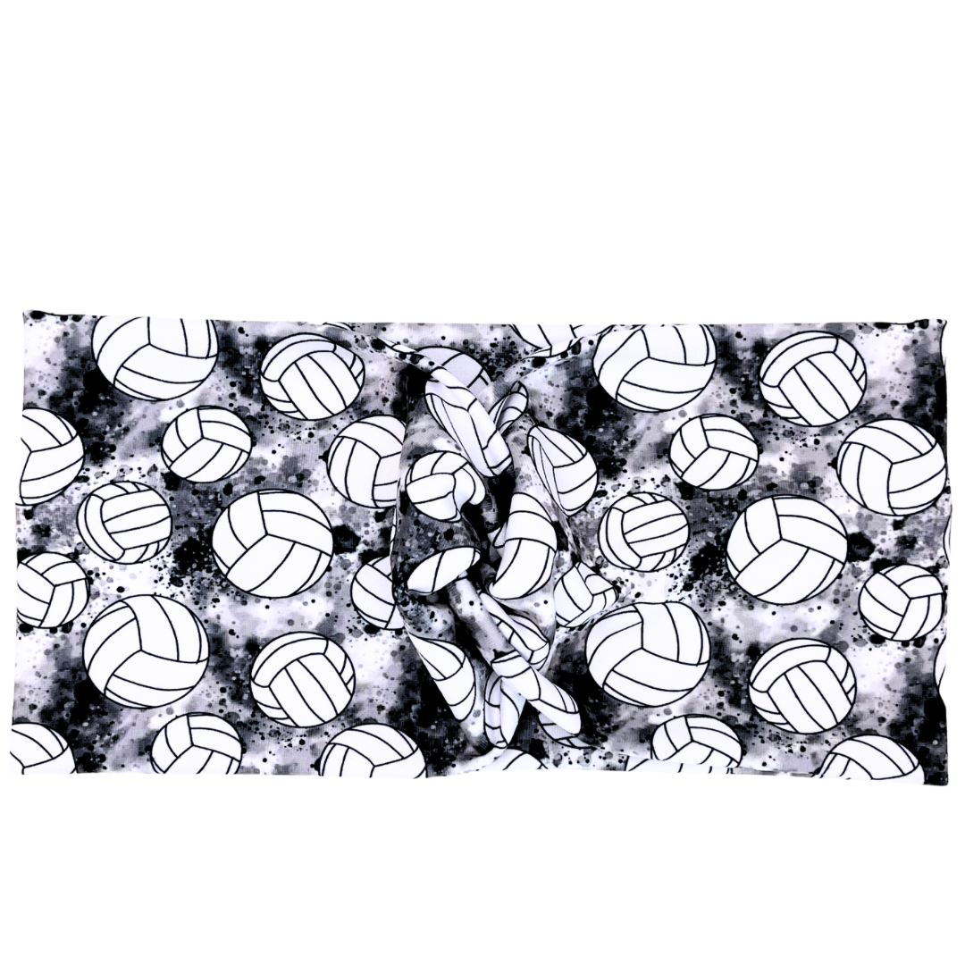 Volleyball Paint Splatter Headband