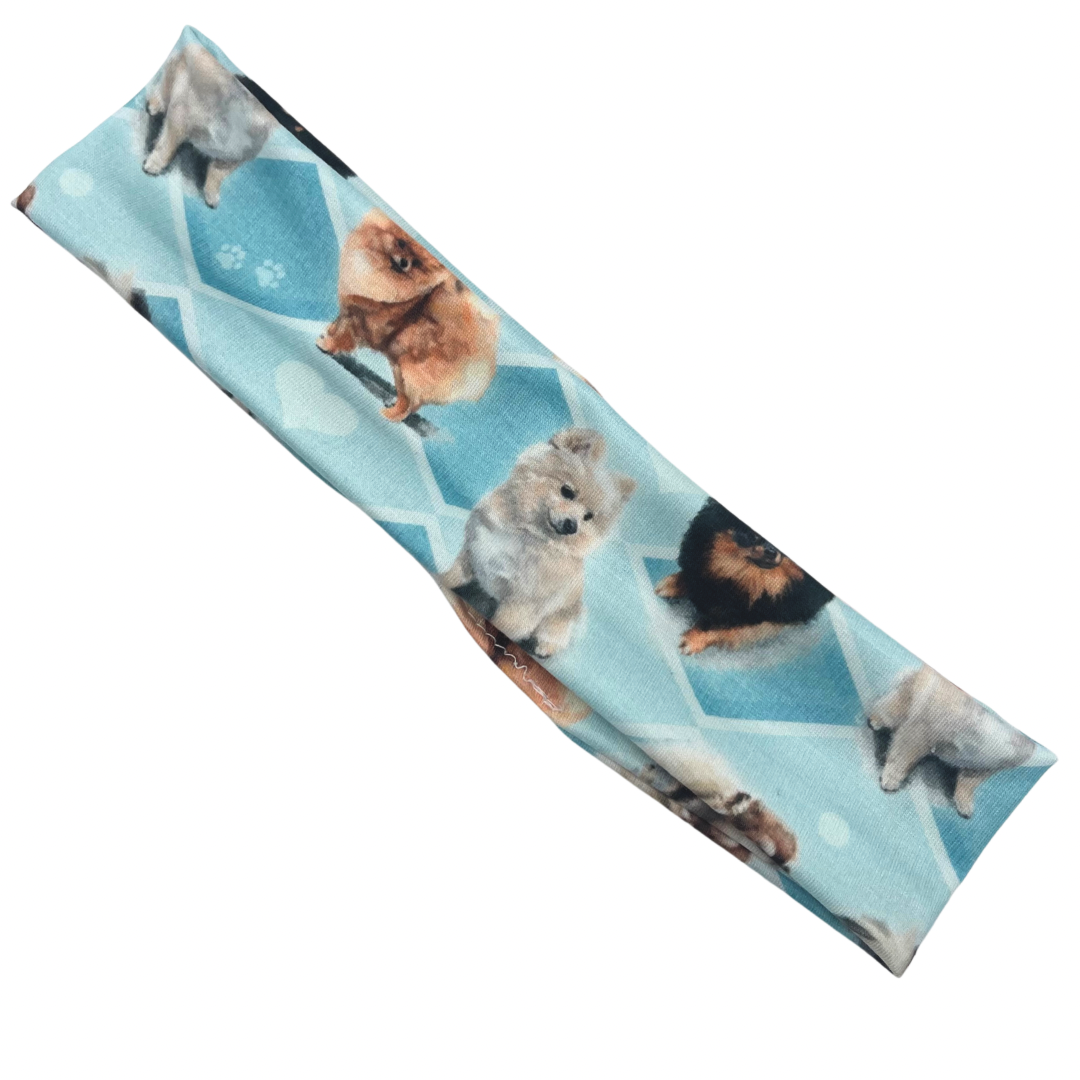 Pomeranian Dogs Athletic Headband