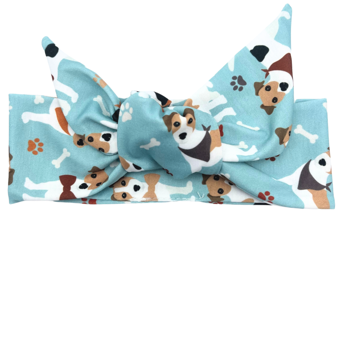 Jack Russell Terrier Dogs - Adjustable Tie Headband