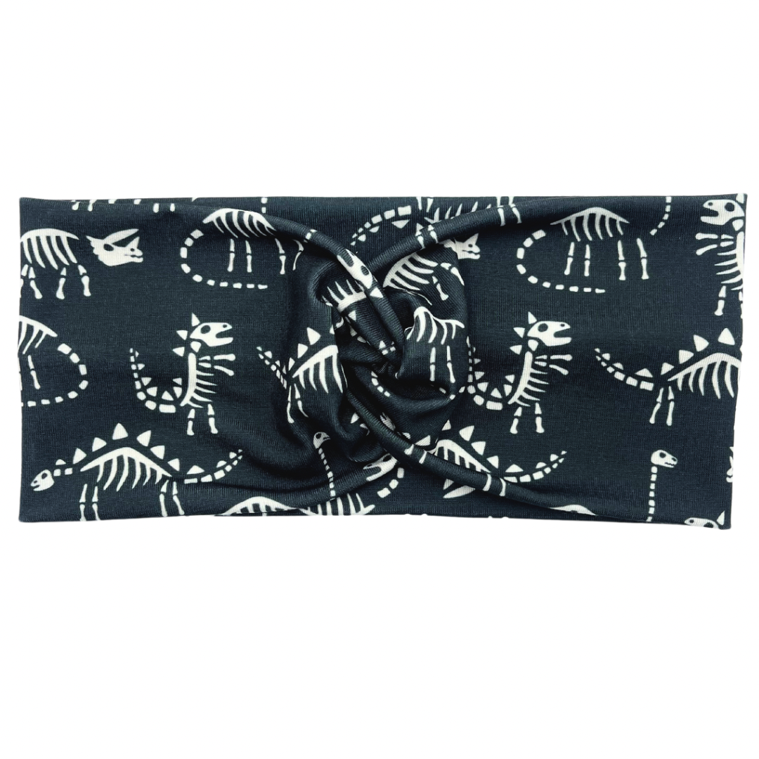 Skeleton Dinos Headband