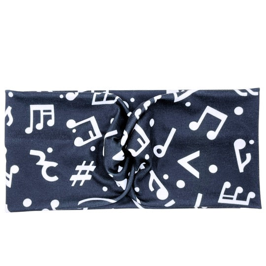 Music Notes Headband
