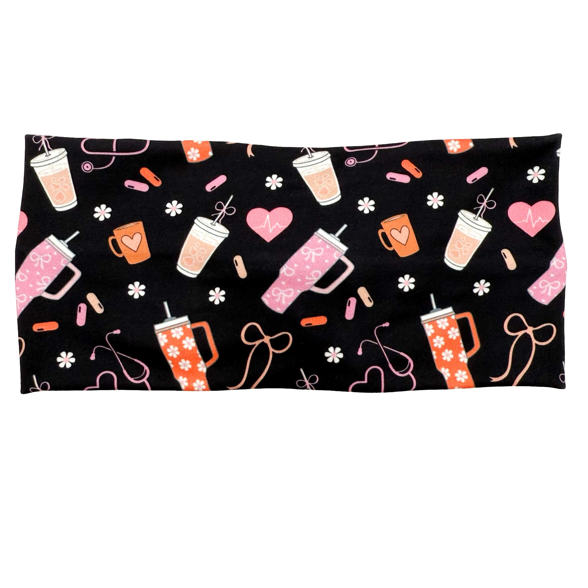 Girly Girl Nurse Necessities - Black Headband