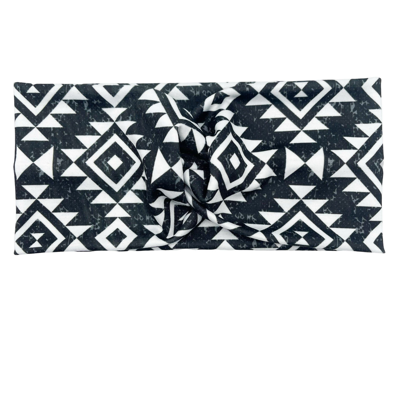 Black & White Aztec Headband