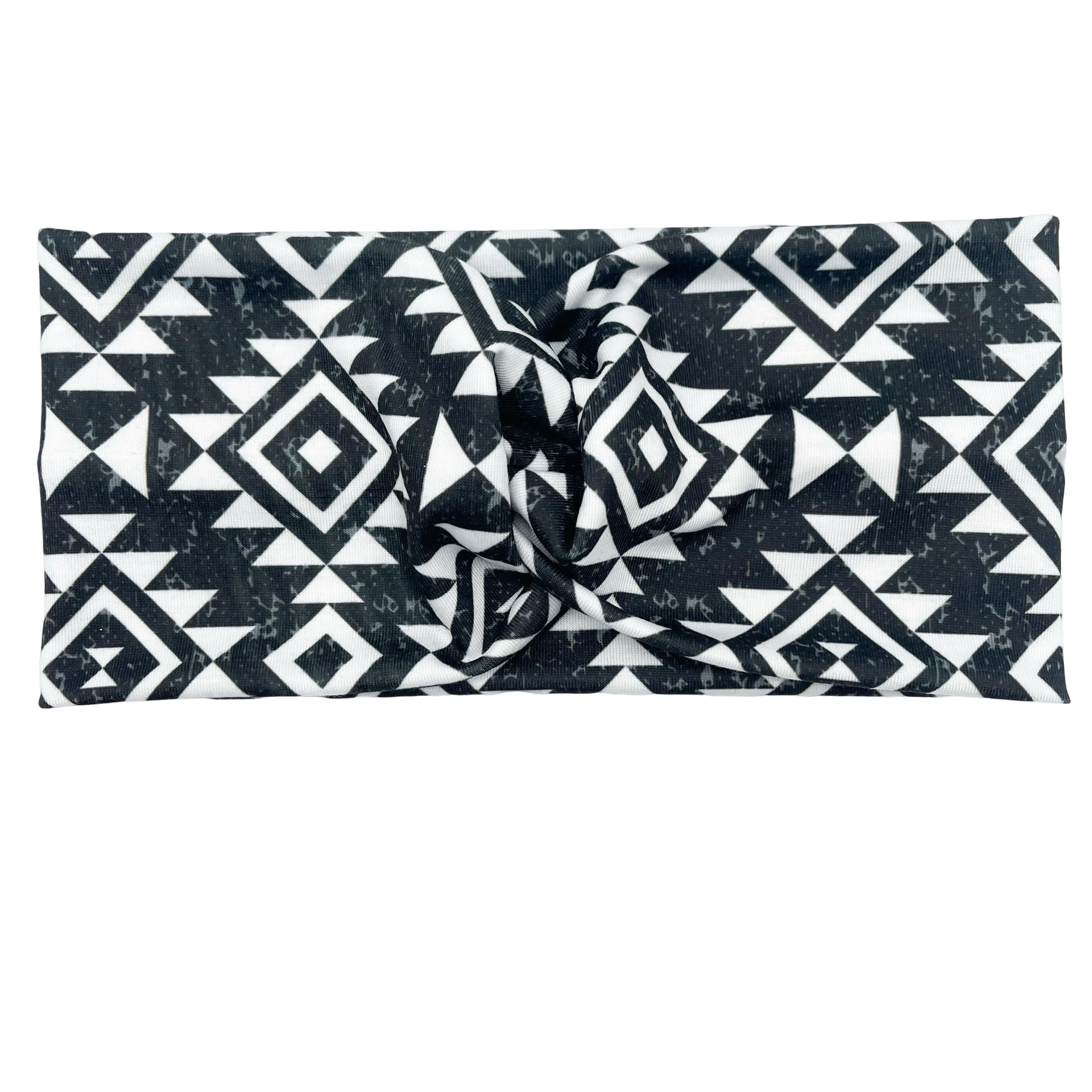 Black & White Aztec Headband