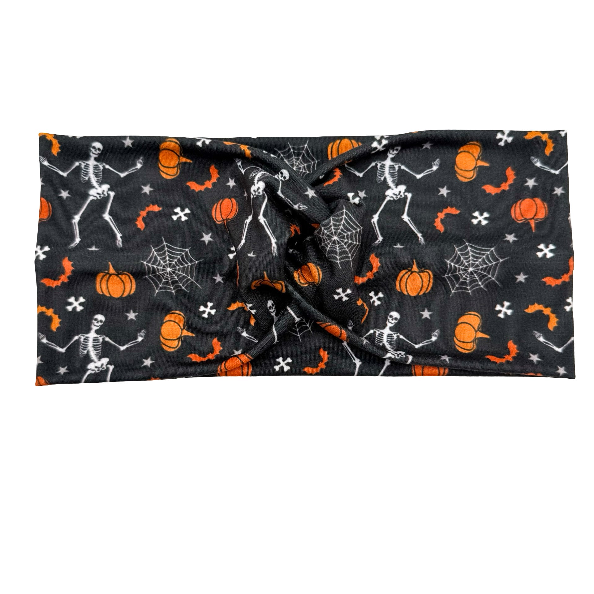 Fall Skeletons - Gray Headband
