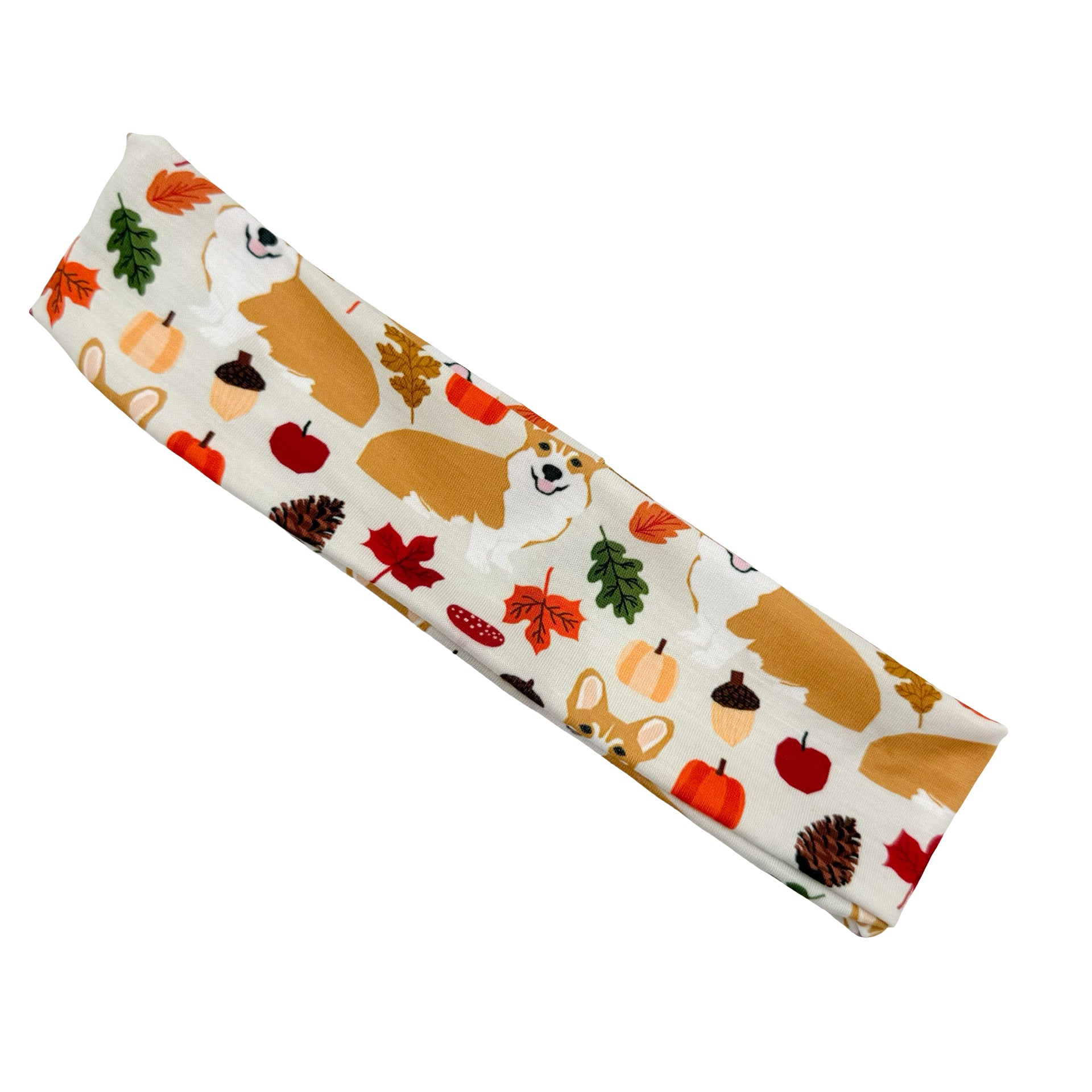 * Limited Edition* Fall Corgis Athletic Headband