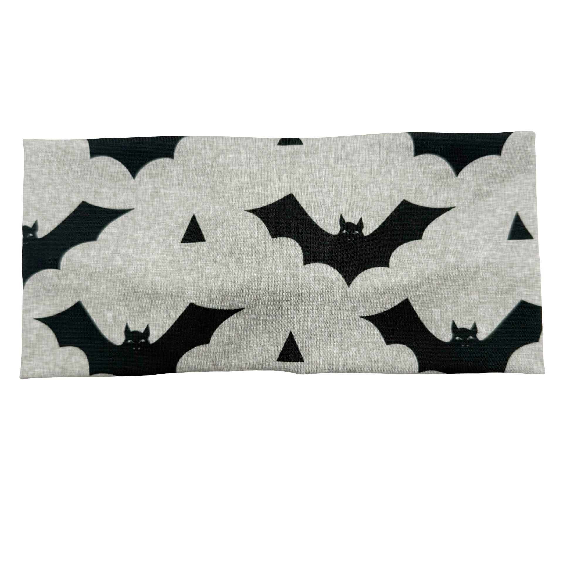 *Limited Edition* Black Bats - Gray Headband