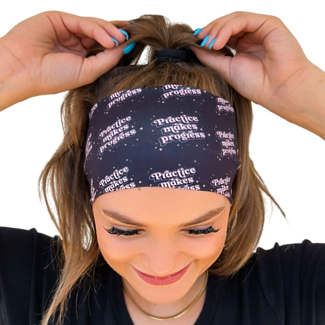 Practice Makes Progress Headband