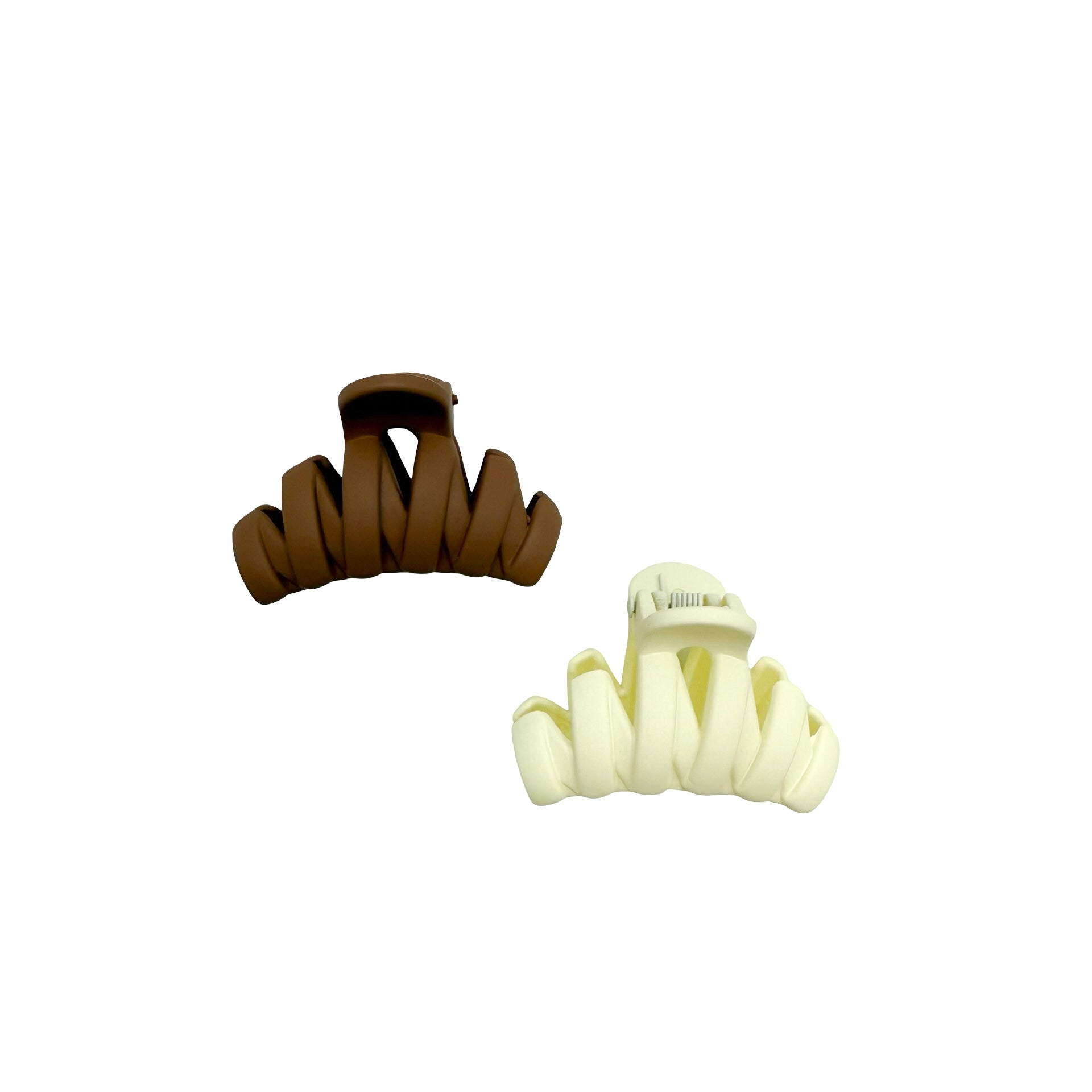 Mini Squiggly Hair Claw Set of Two