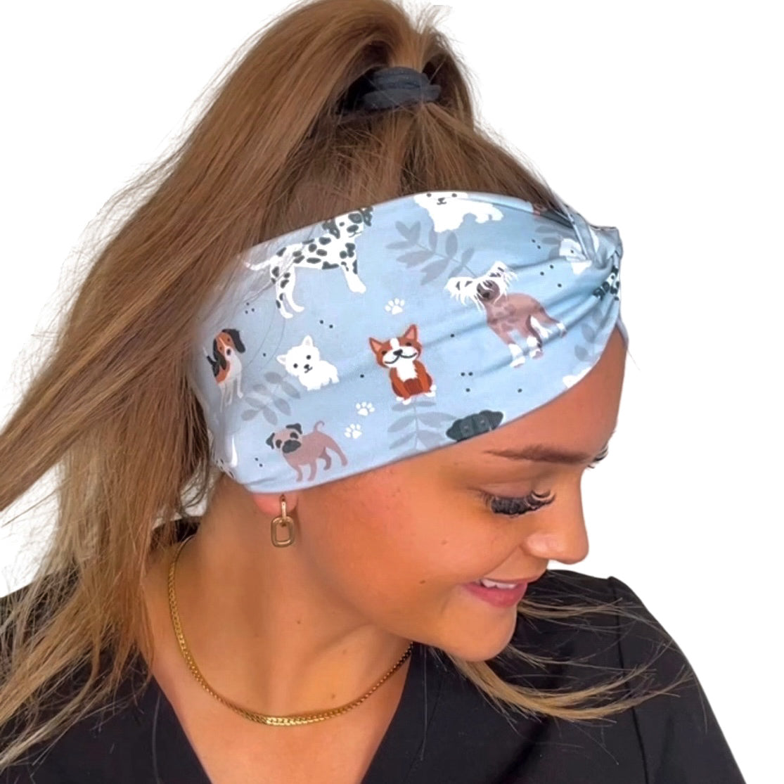 All The Dogs - Gray Headband
