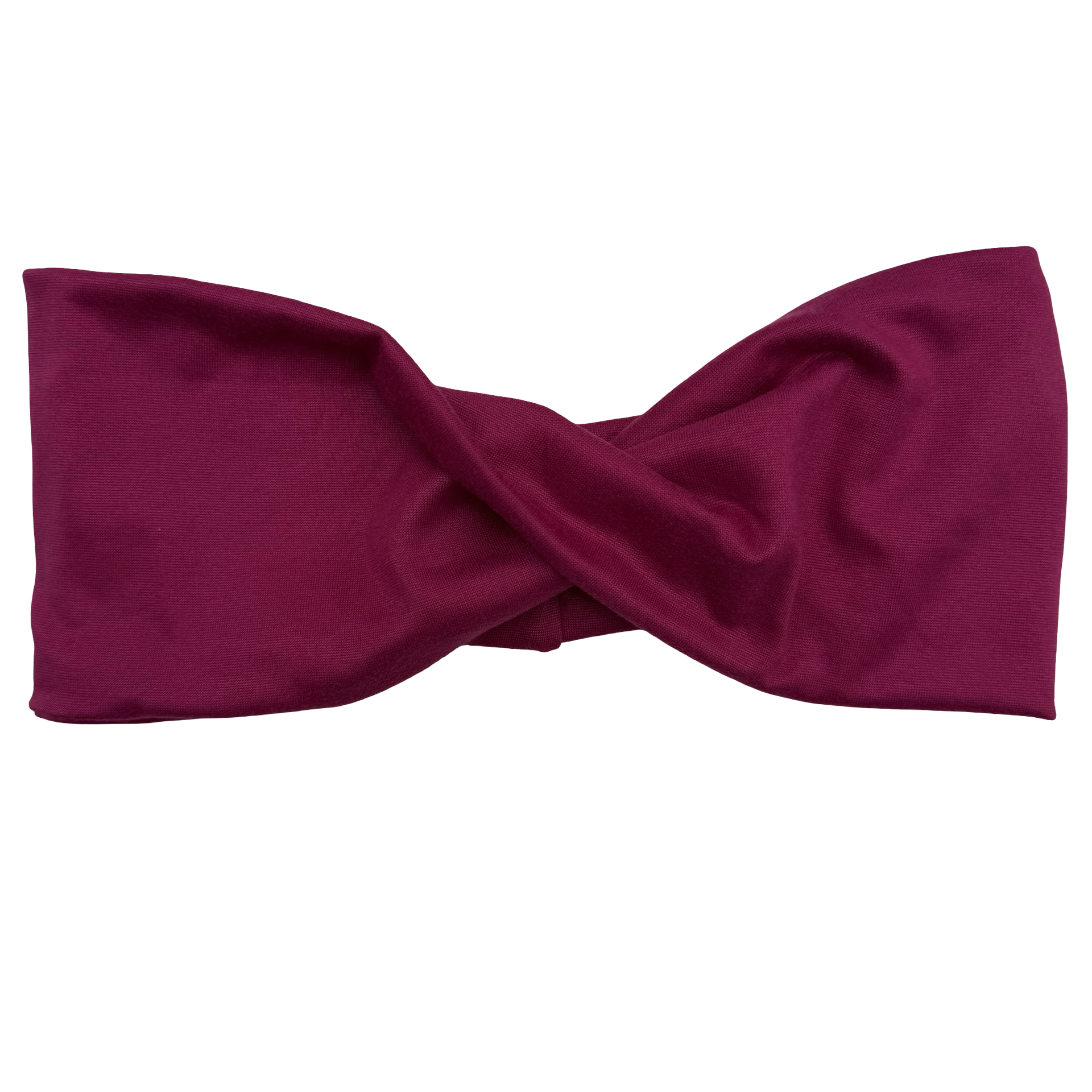 Burgundy Twisted Headband