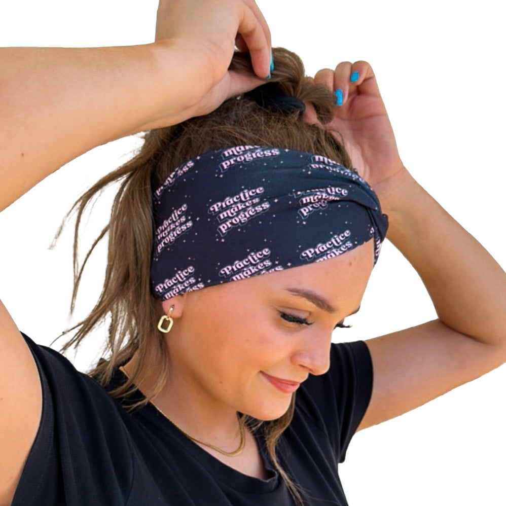 Practice Makes Progress Headband