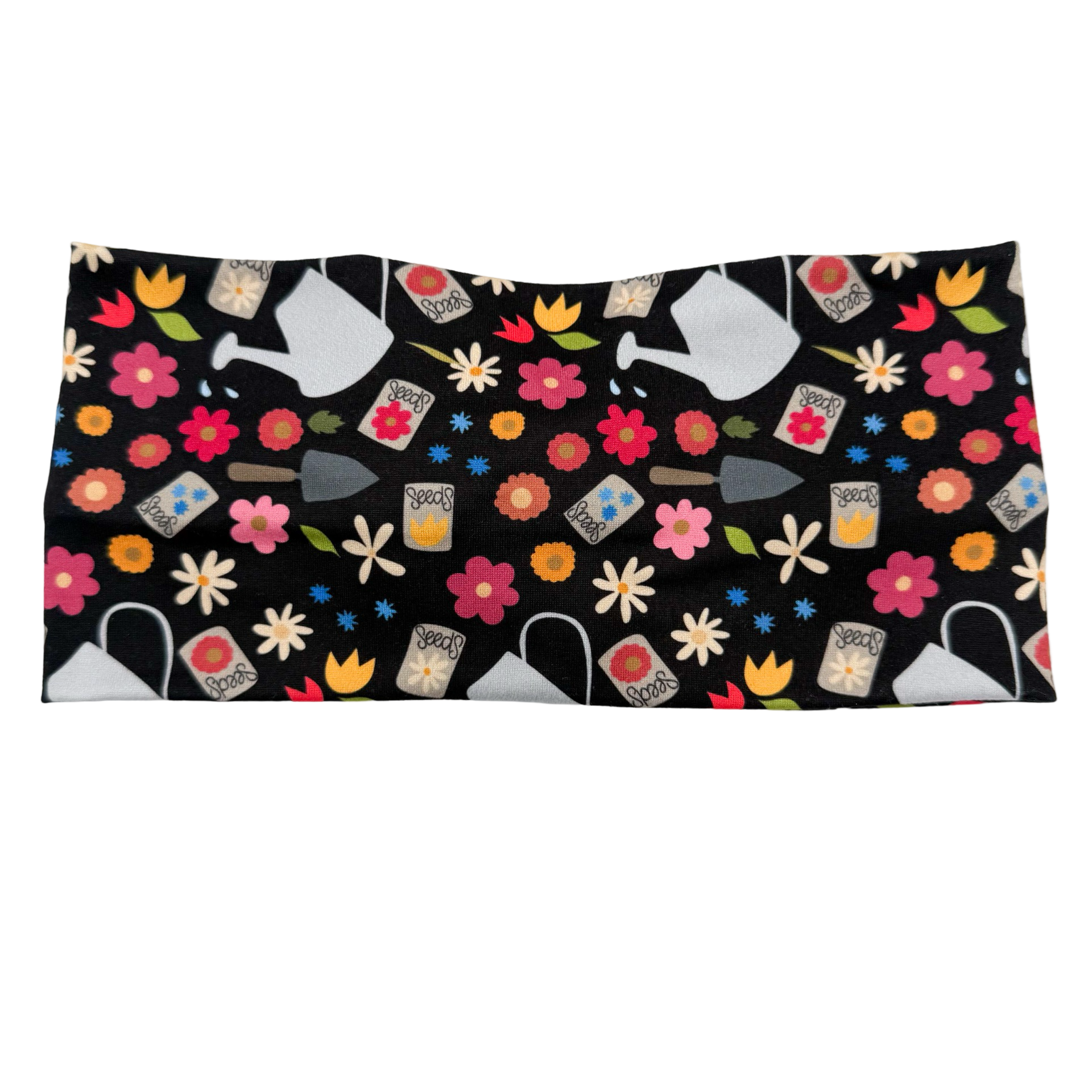 Floral Gardening Essentials - Black Headband