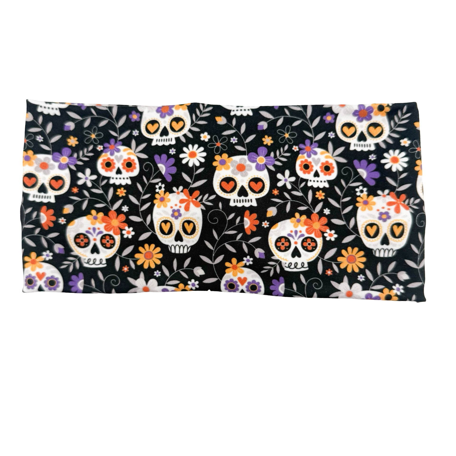 *Limited Edition* Floral Sugar Skulls - Black Headband