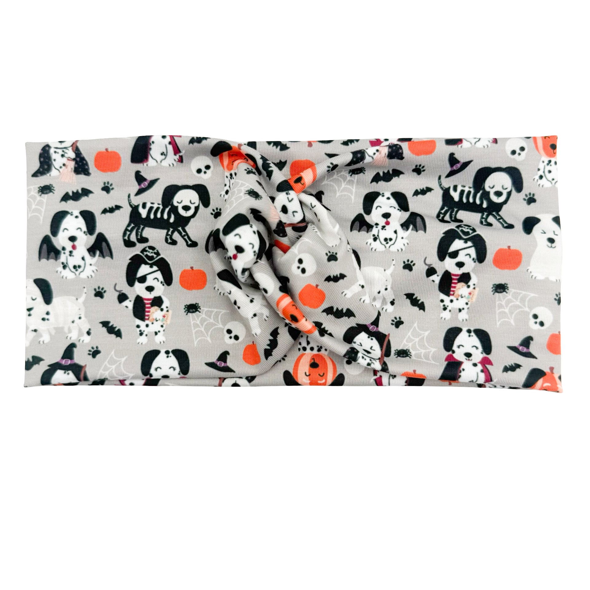*Limited Edition* Halloween Dogs - Gray Headband