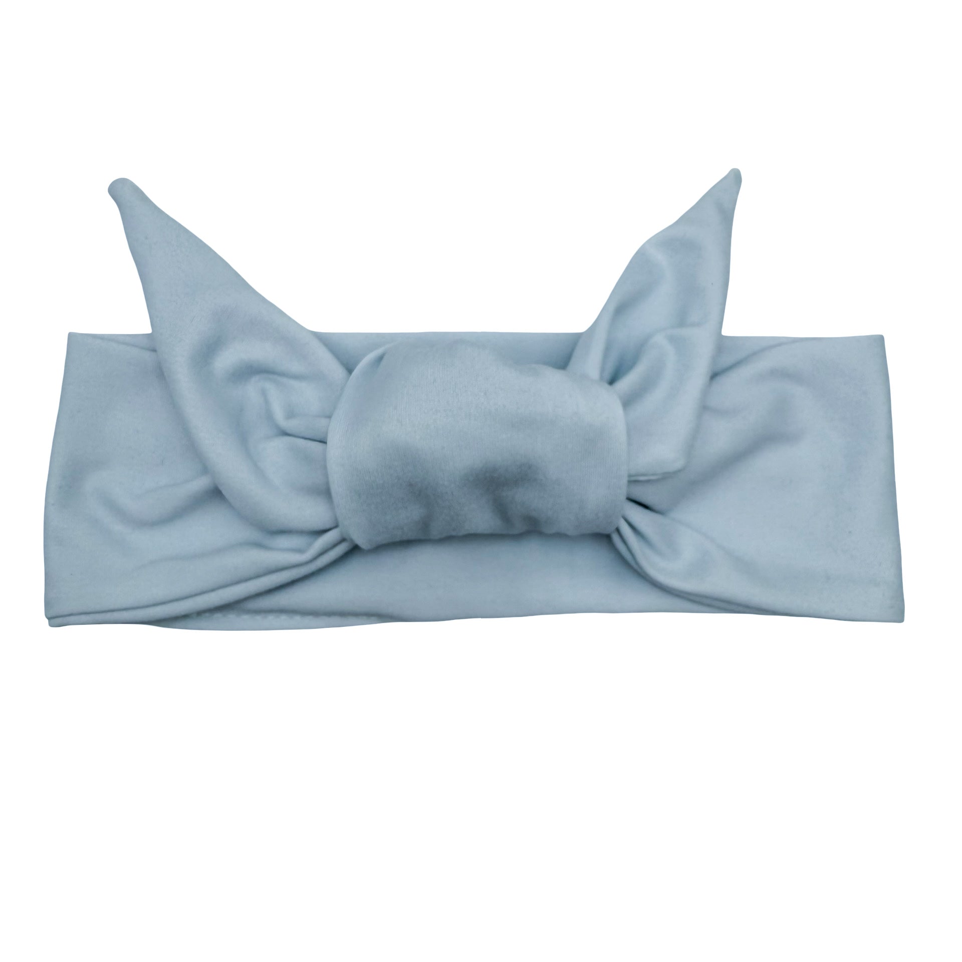 Light Blue - Adjustable Tie Headband