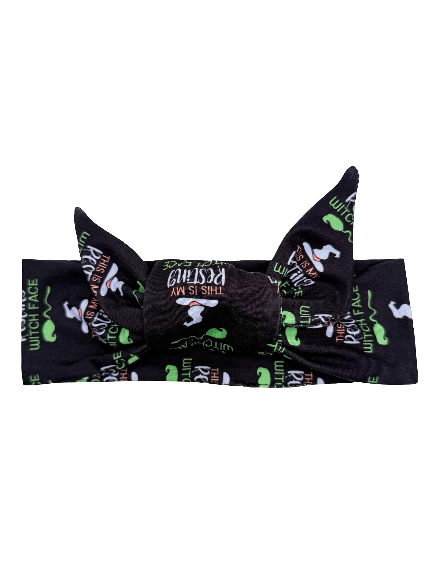 This Is My Resting Witch Face Adjustable Tie Headband