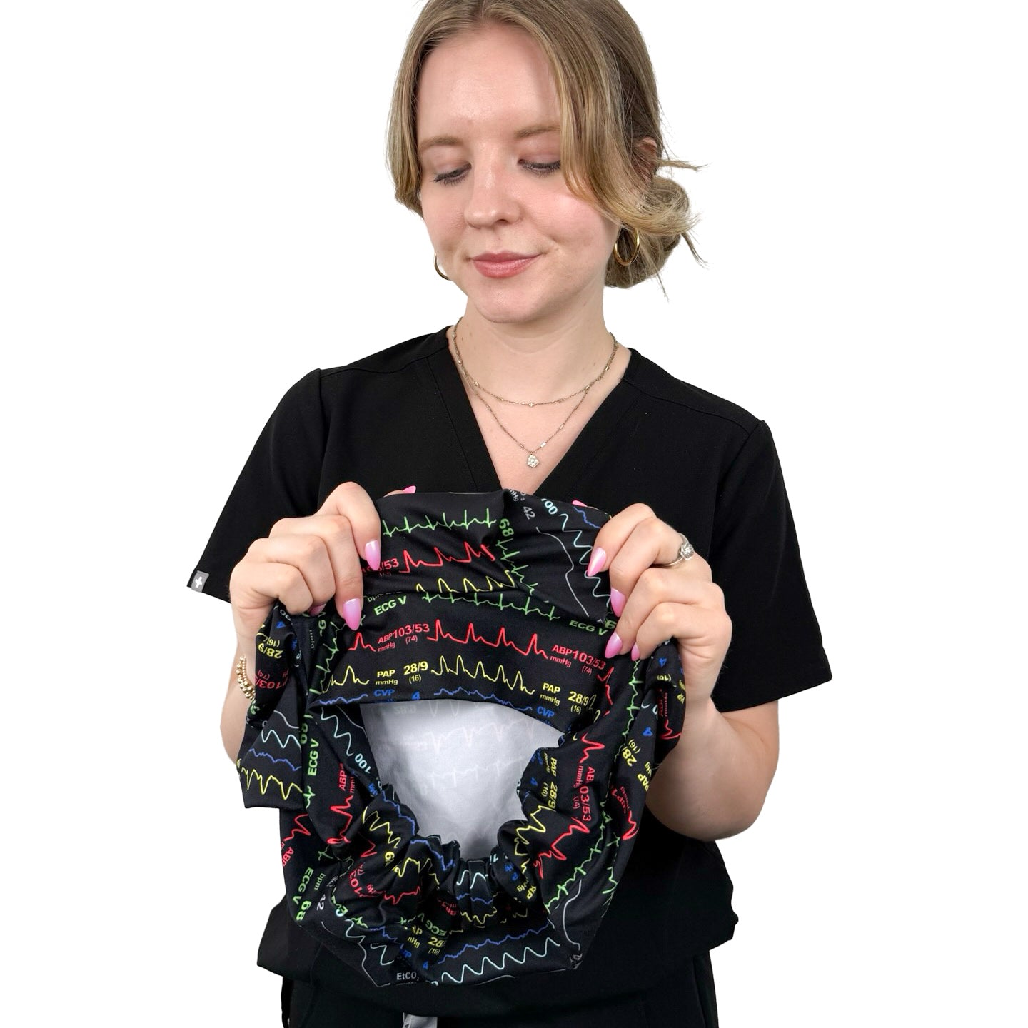 Hemodynamics Monitor - Soft Scrub Cap