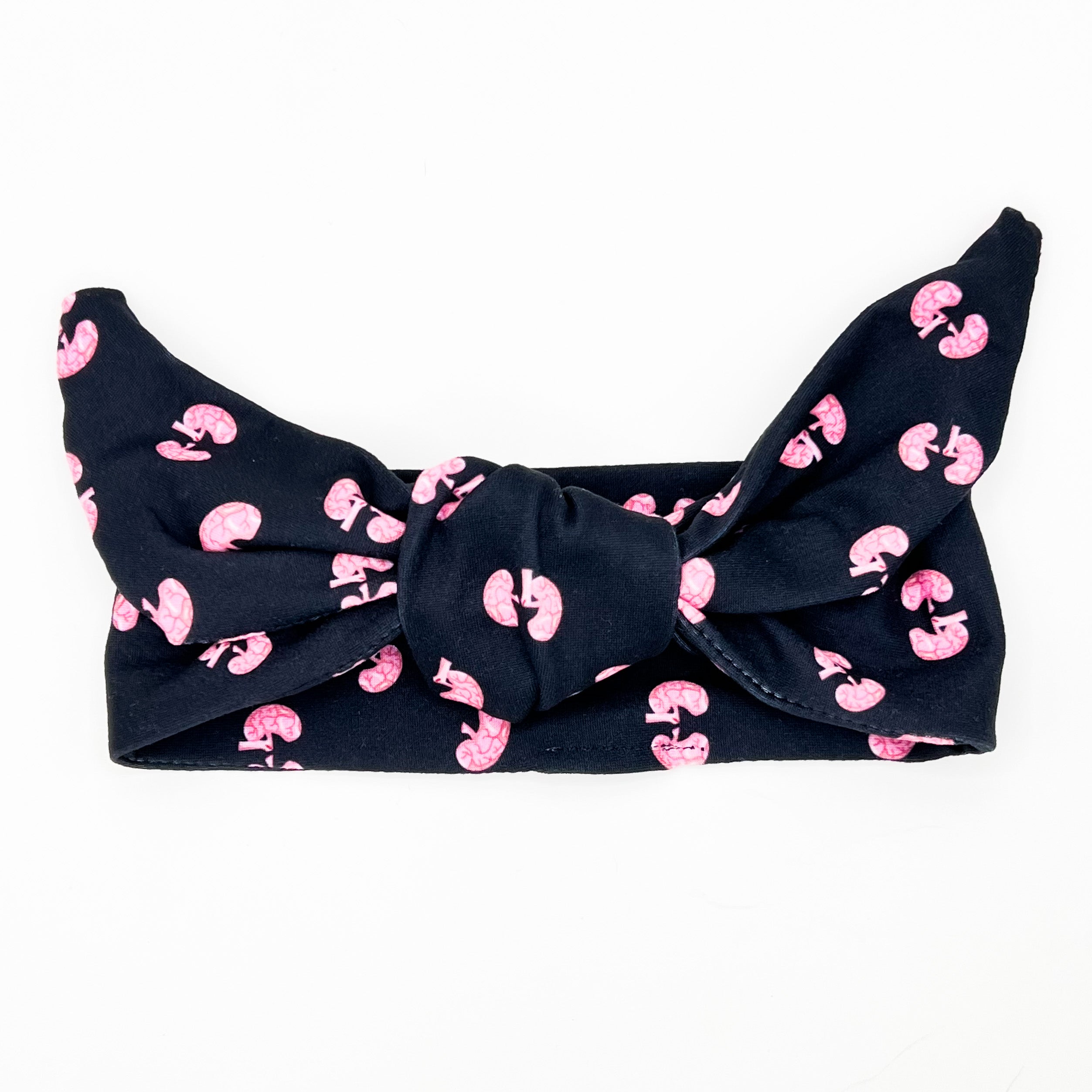 Kidneys Adjustable Tie Headband