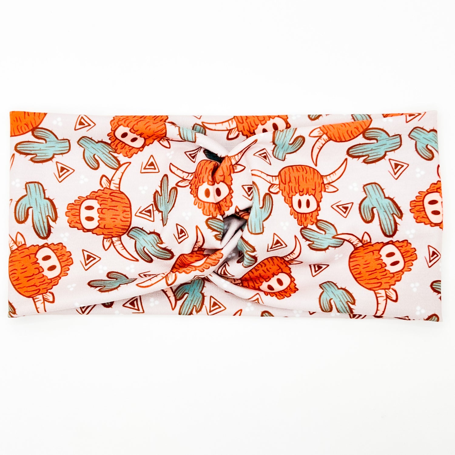 Desert Cow Headband