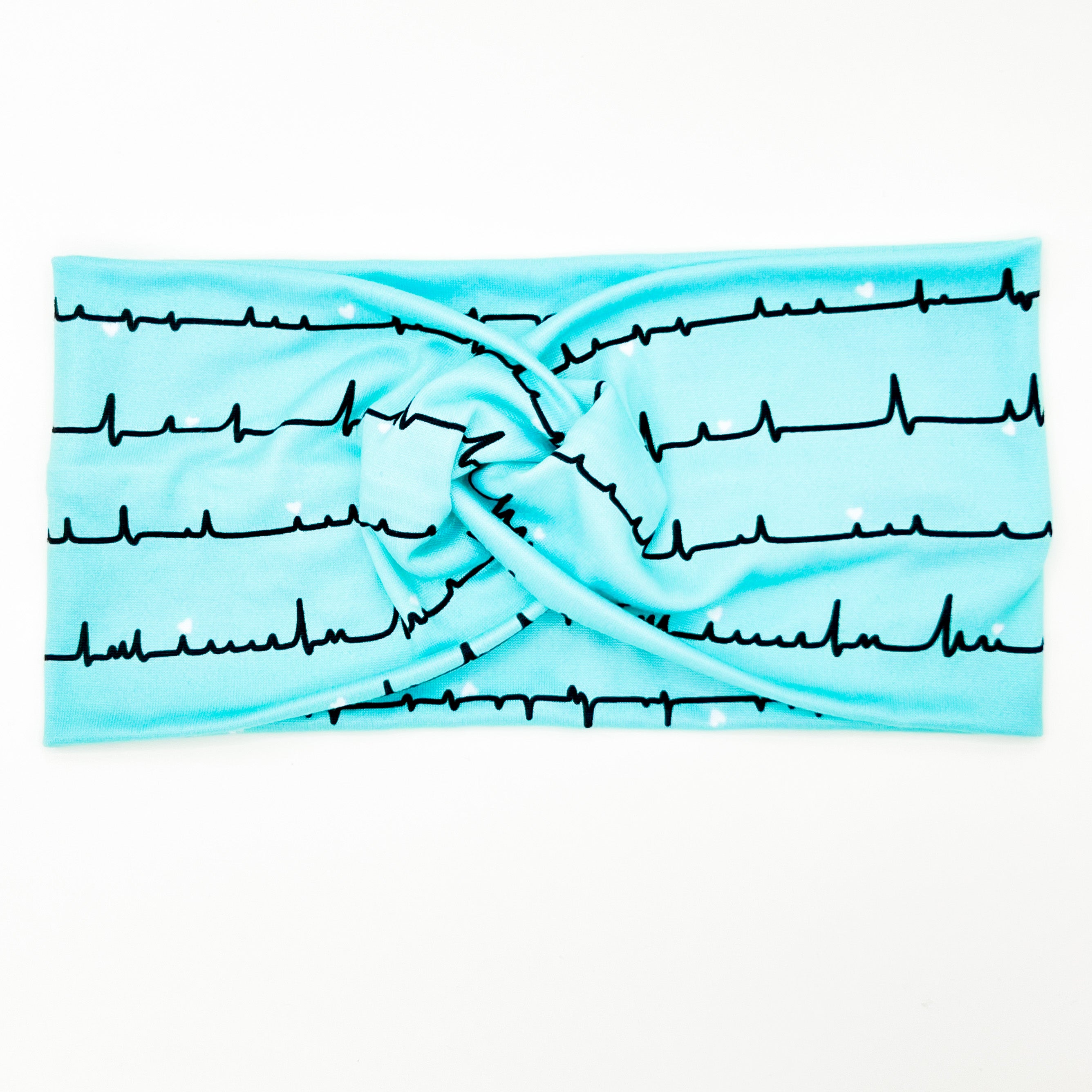 Nurse Heartbeat - Teal Headband