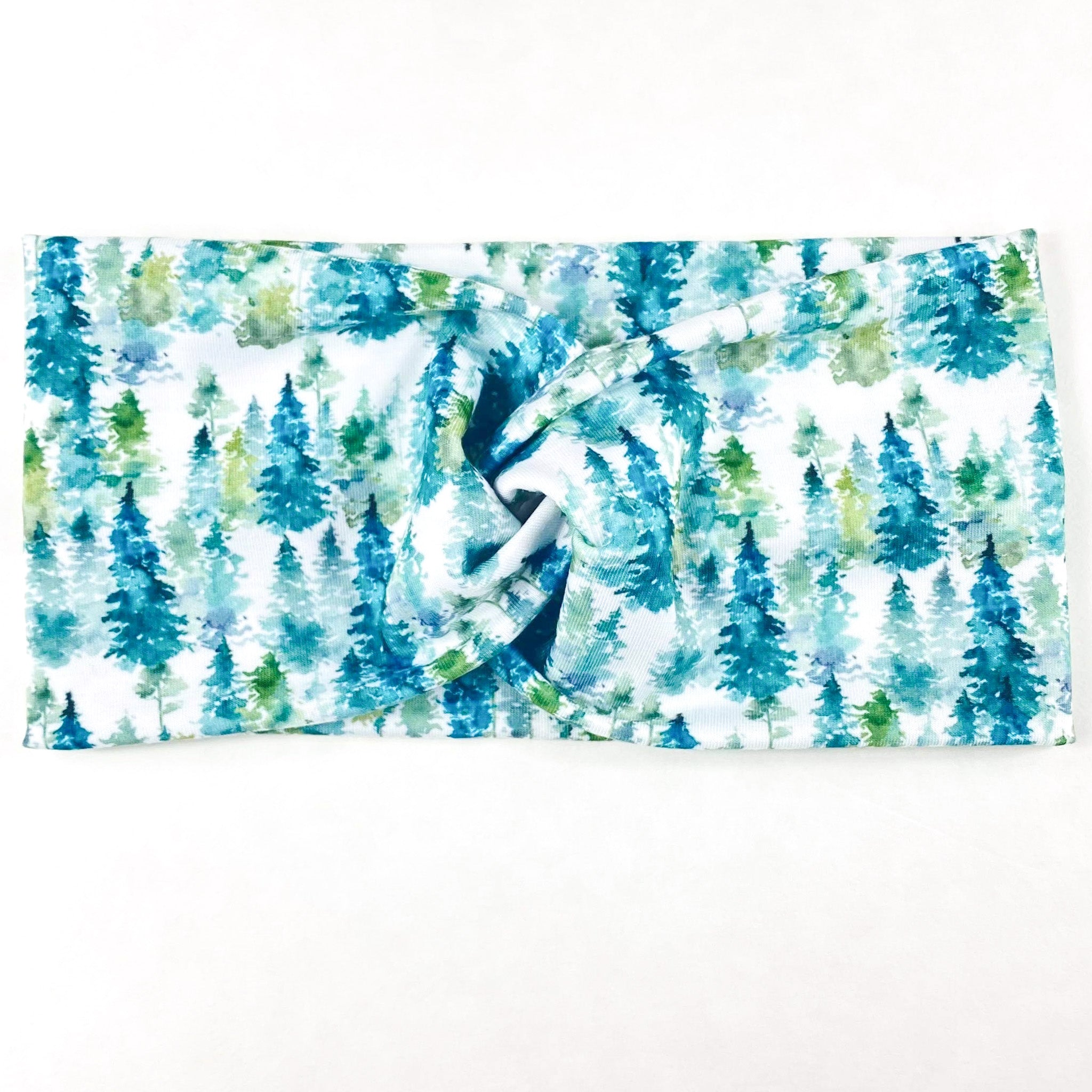 Forest Greens & Blues Headband