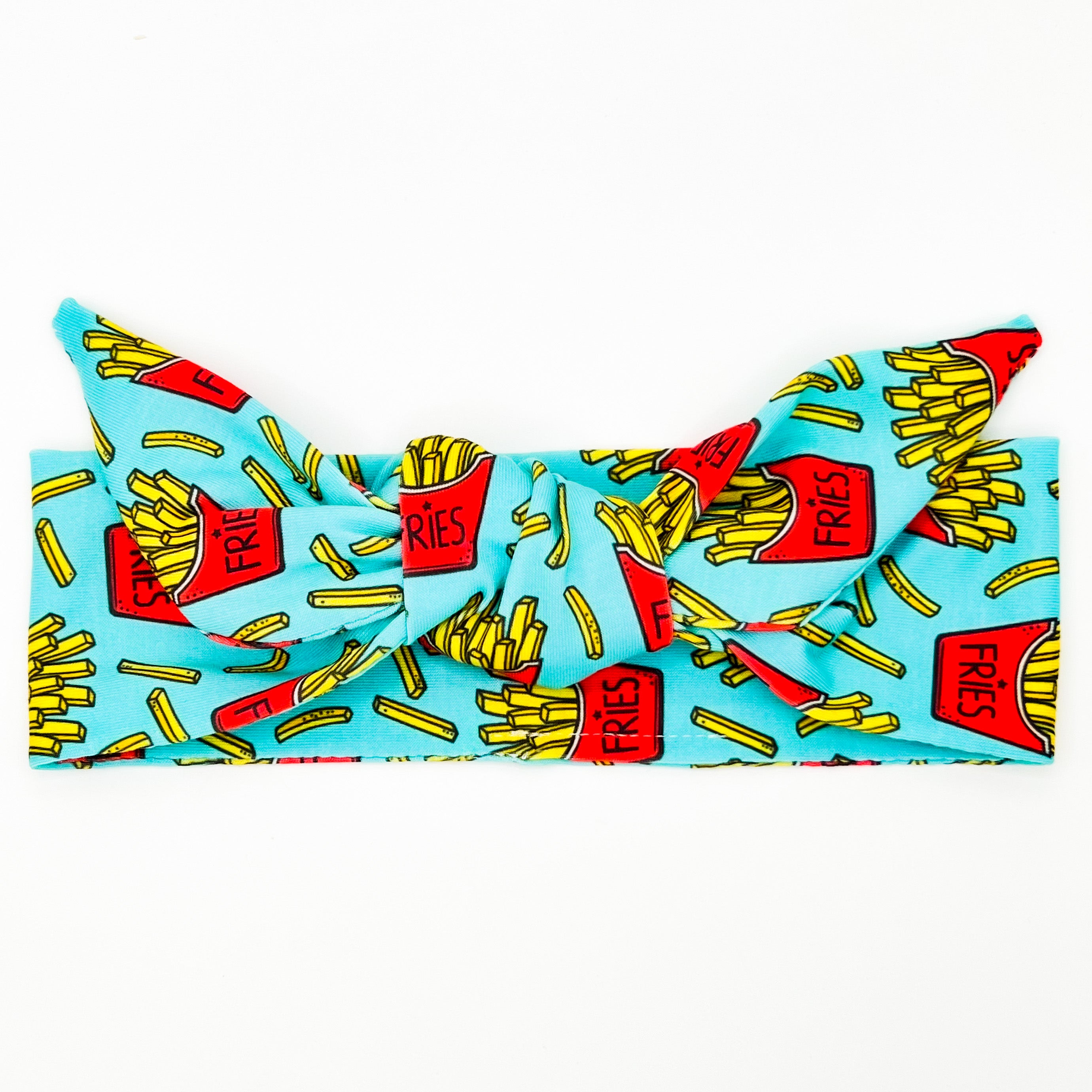French Fries Adjustable Tie Headband