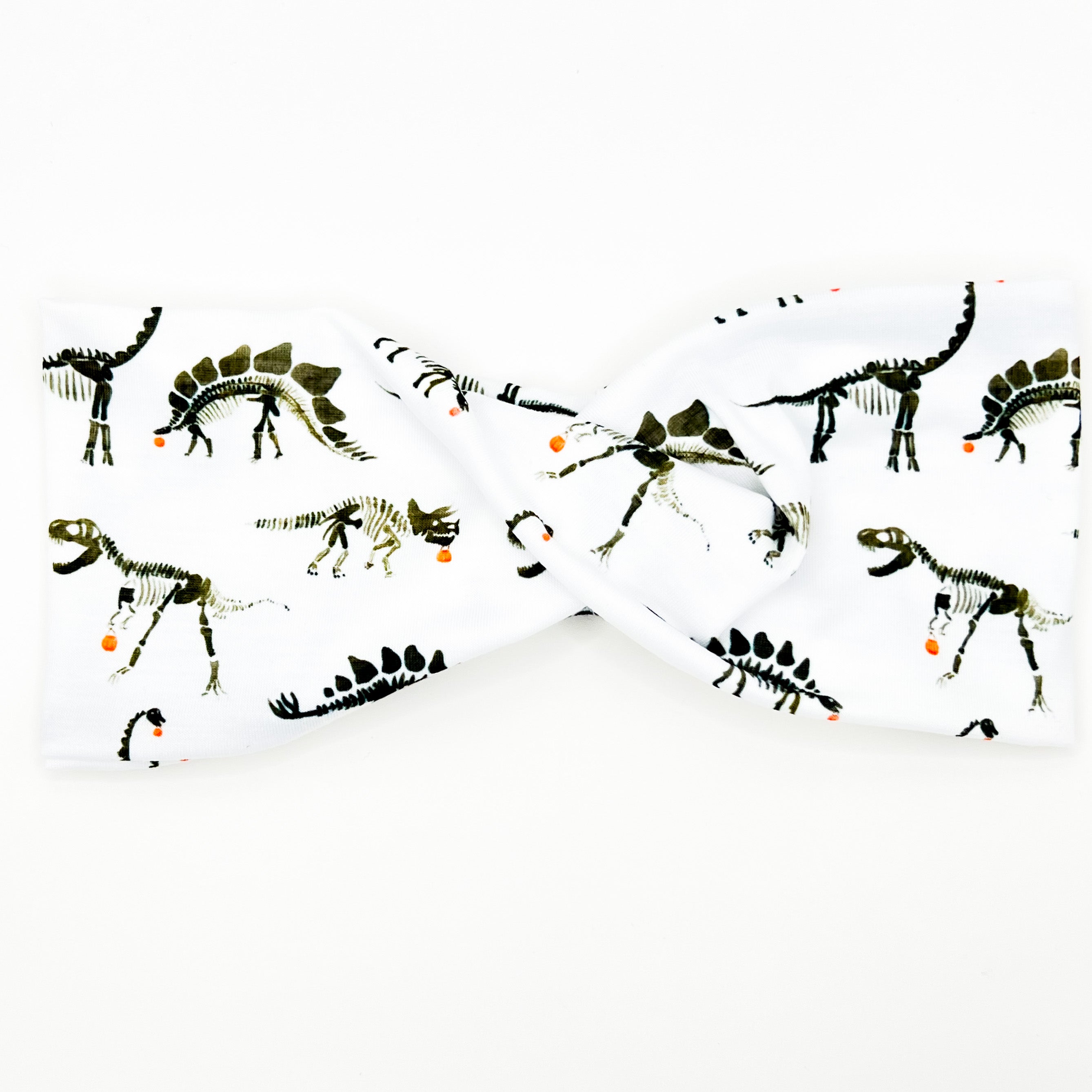Dino Trick or Treat Twisted Headband