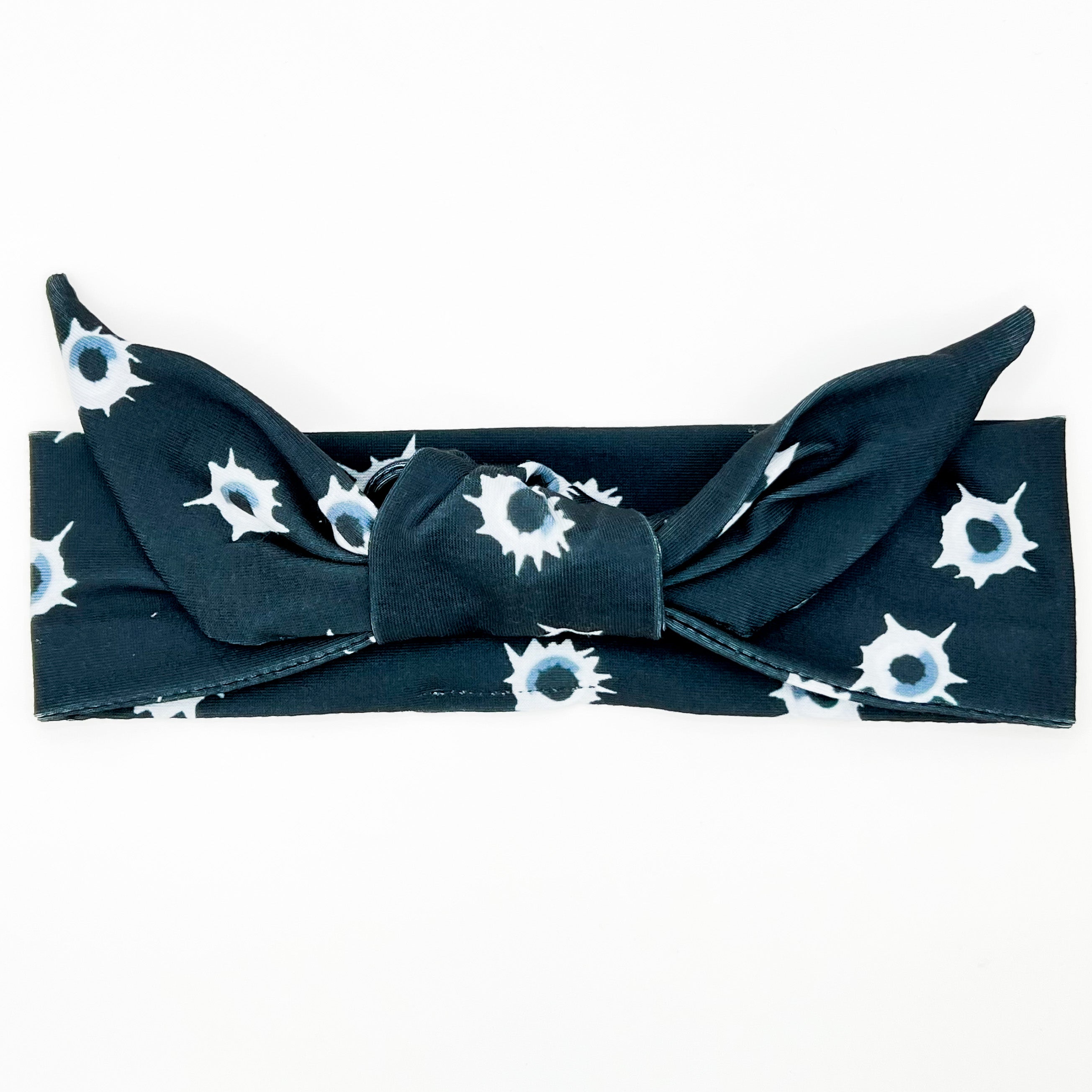 Shots Fired Adjustable Tie Headband