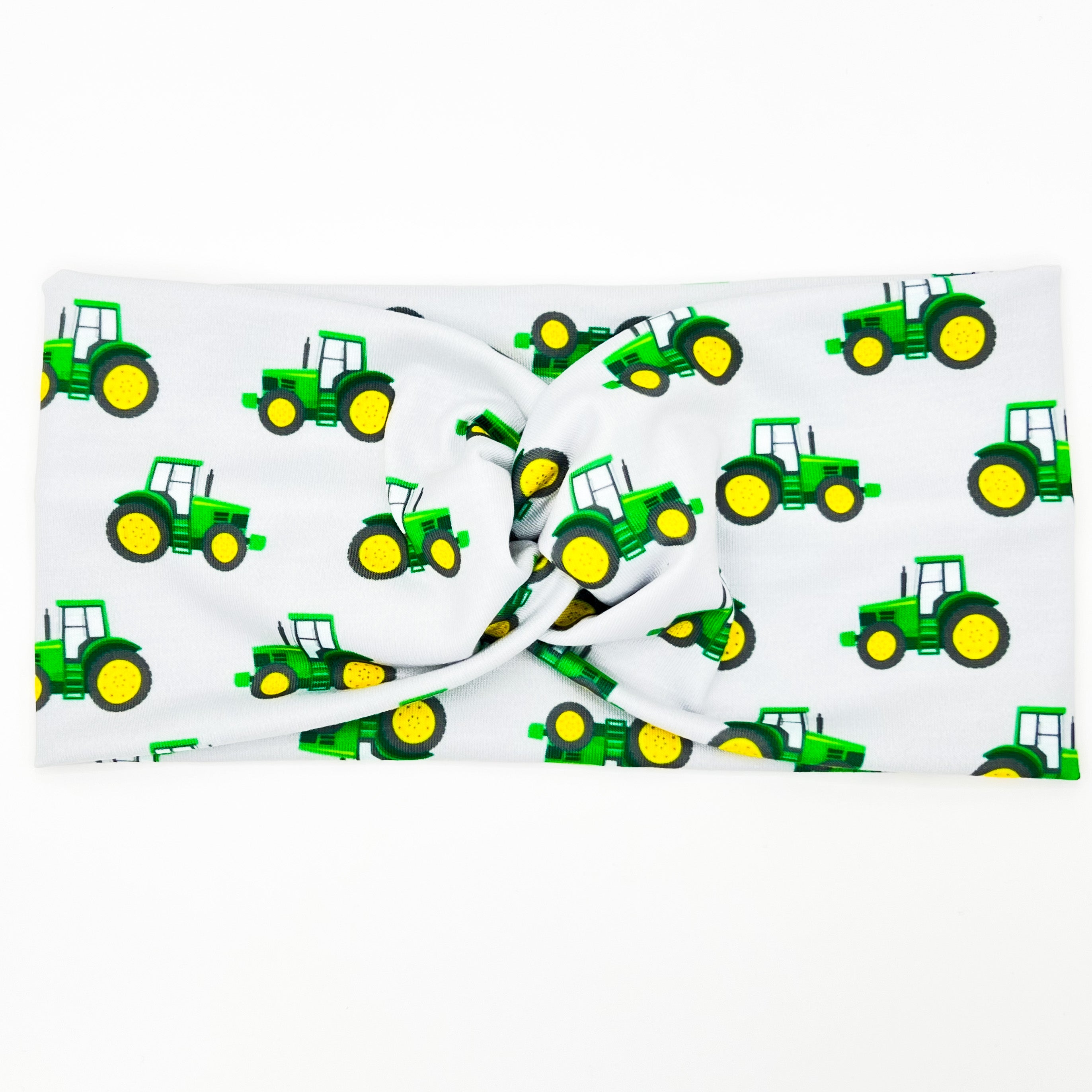 Green Tractors Headband