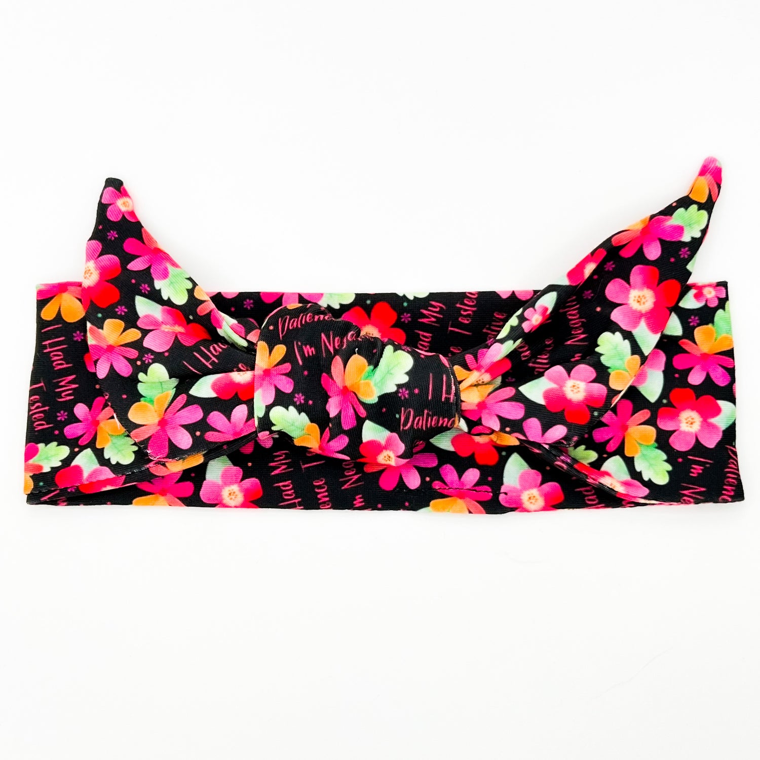 I Had My Patients Tested Adjustable Tie Headband