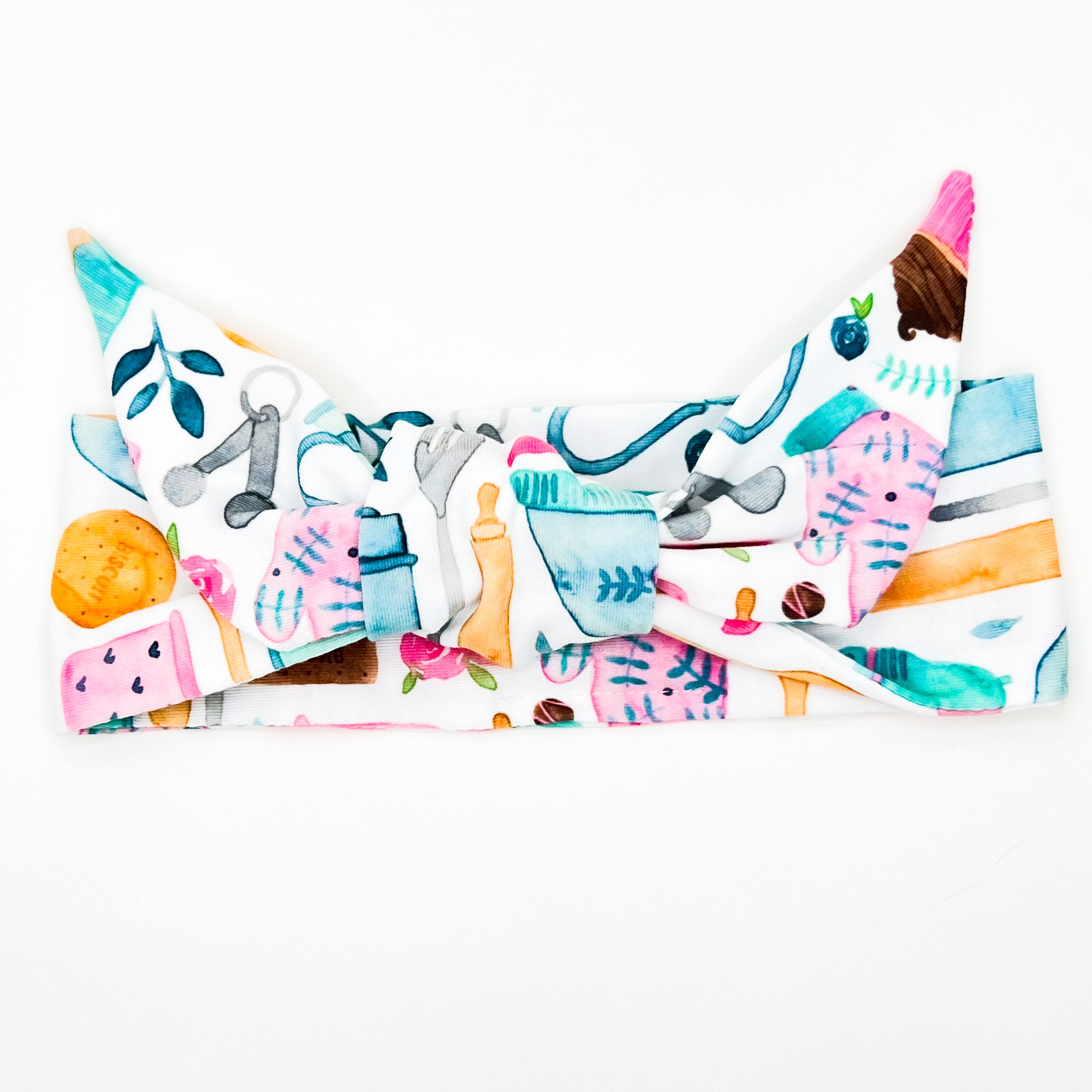 Baking Essentials Adjustable Tie Headband