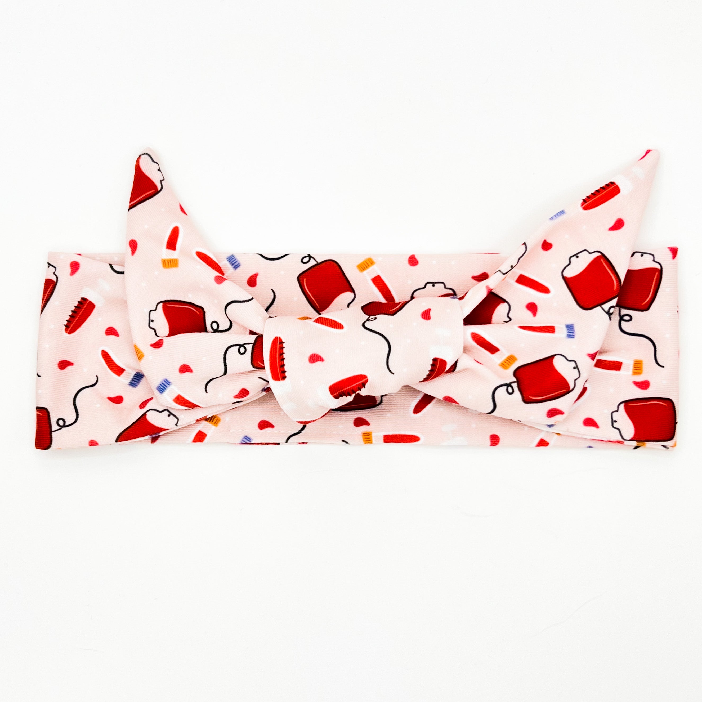 Phlebotomist Adjustable Tie Headband