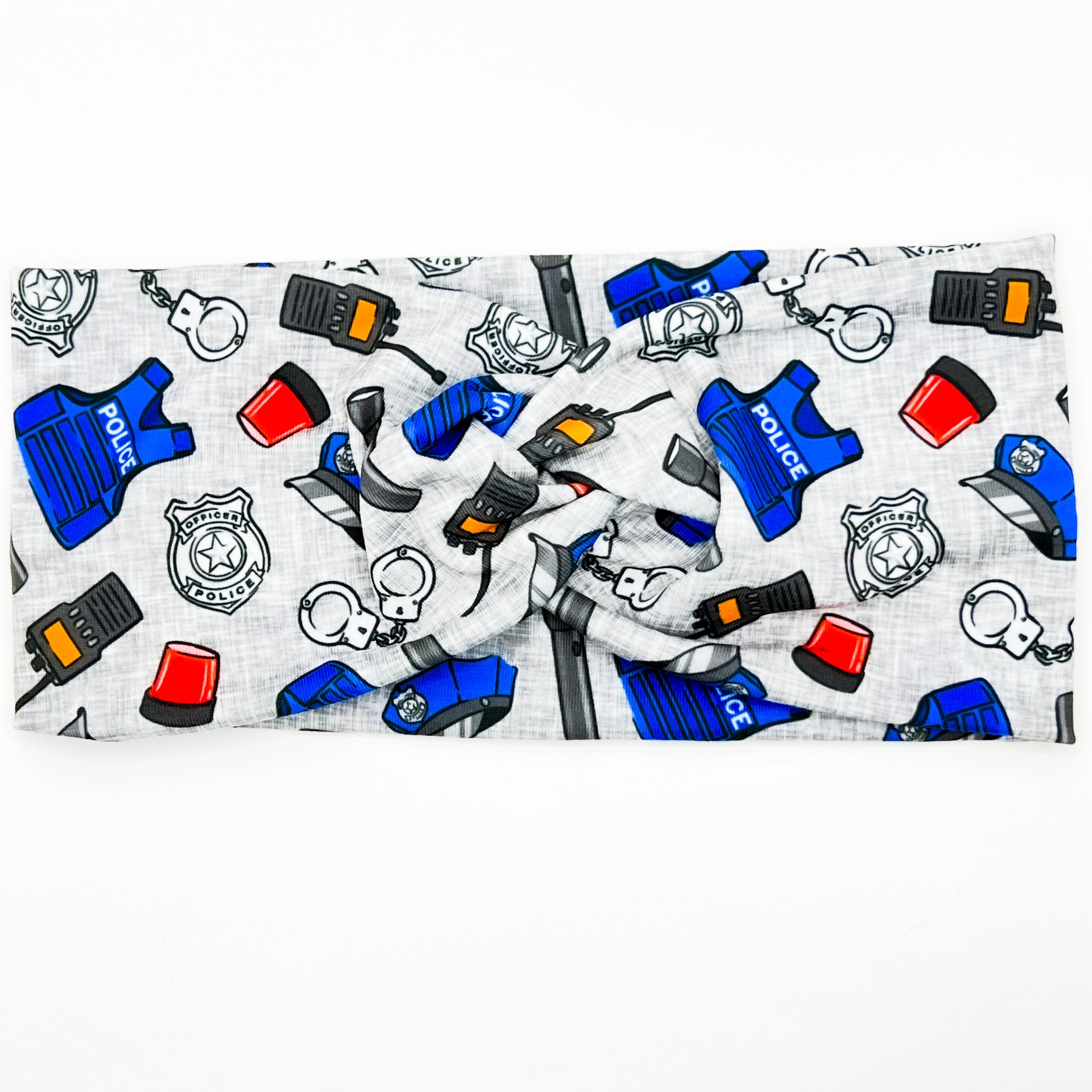 Police - Light Gray Headband