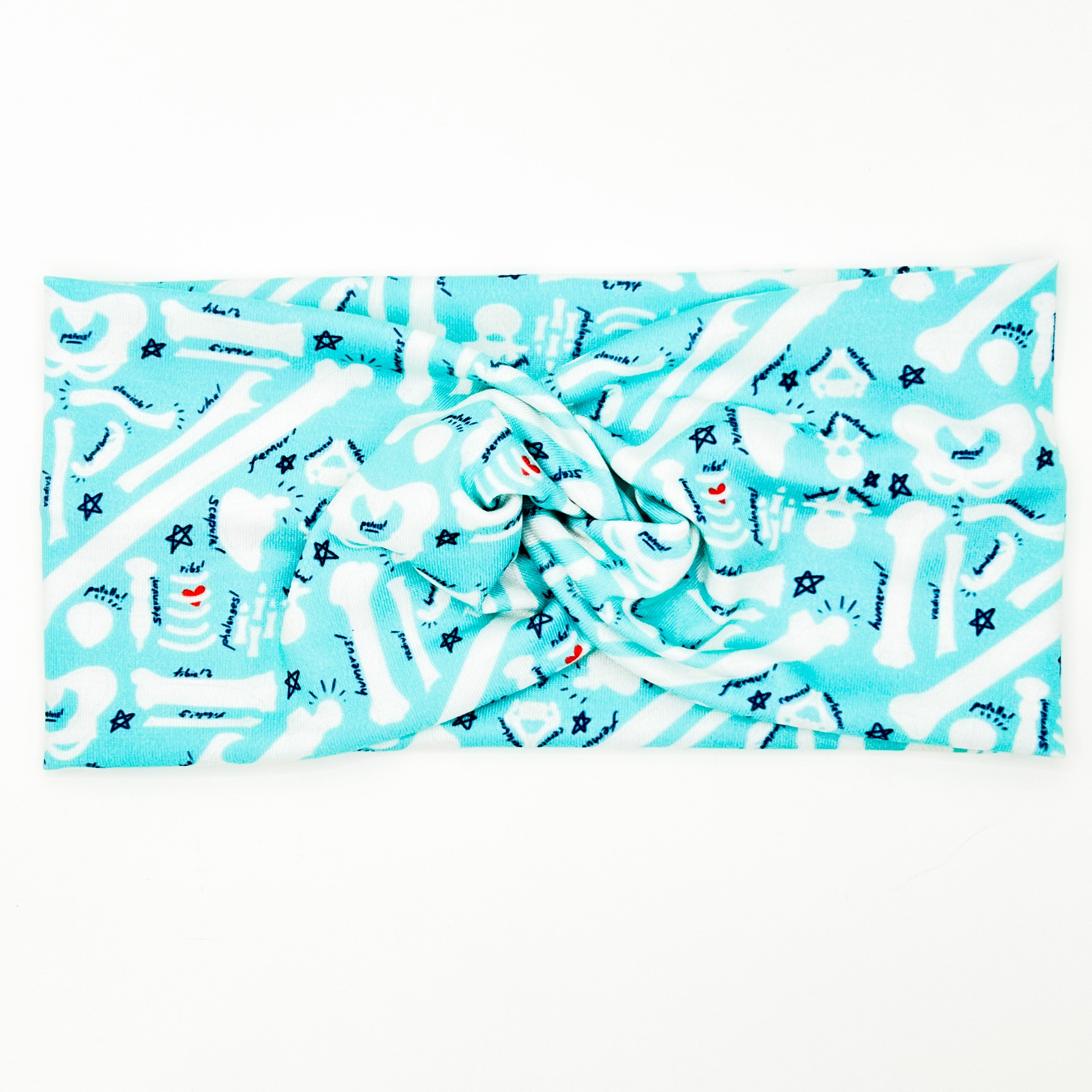 Bones - Teal Headband