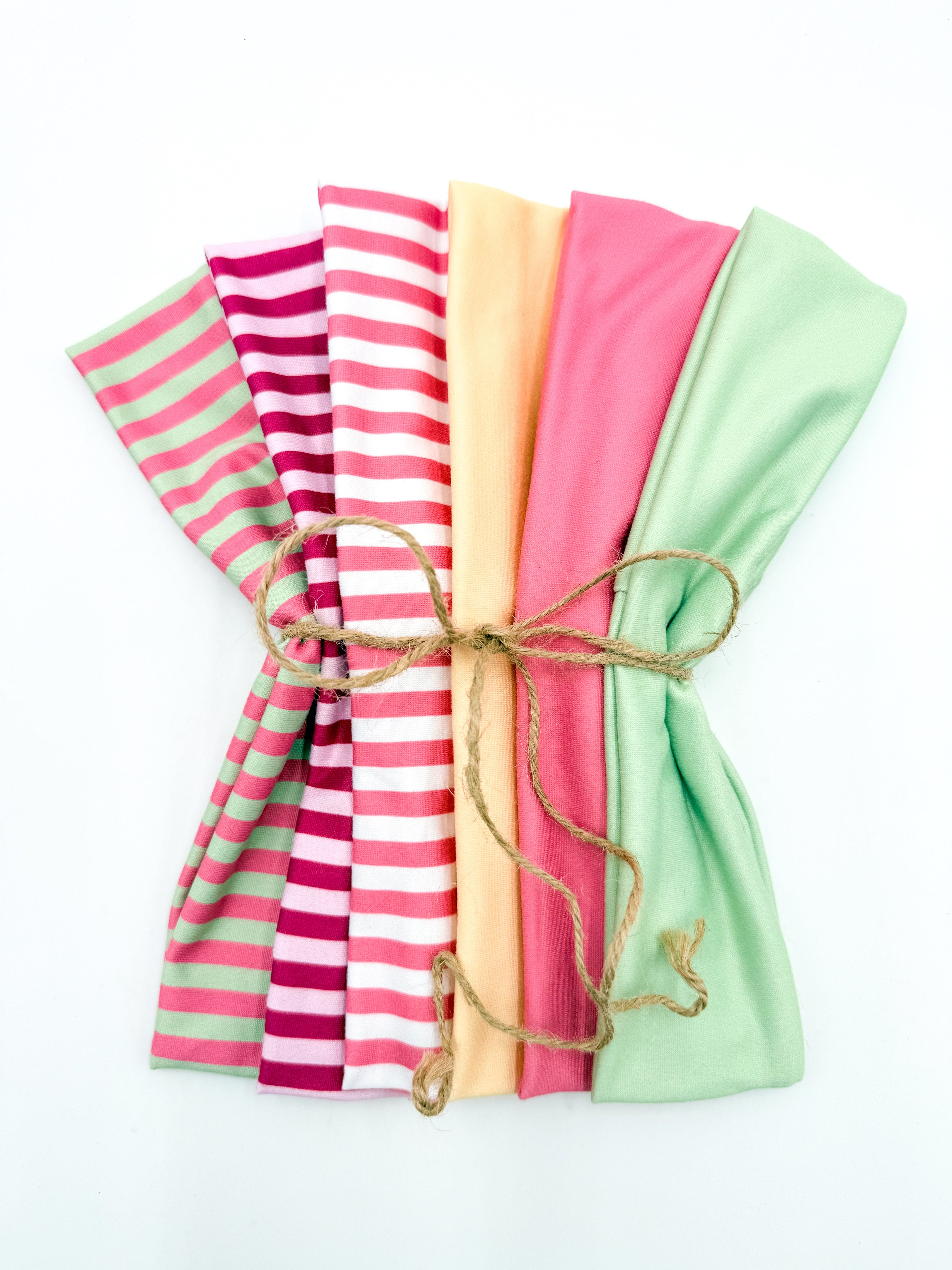 SPRING ATHLETIC HEADBANDS