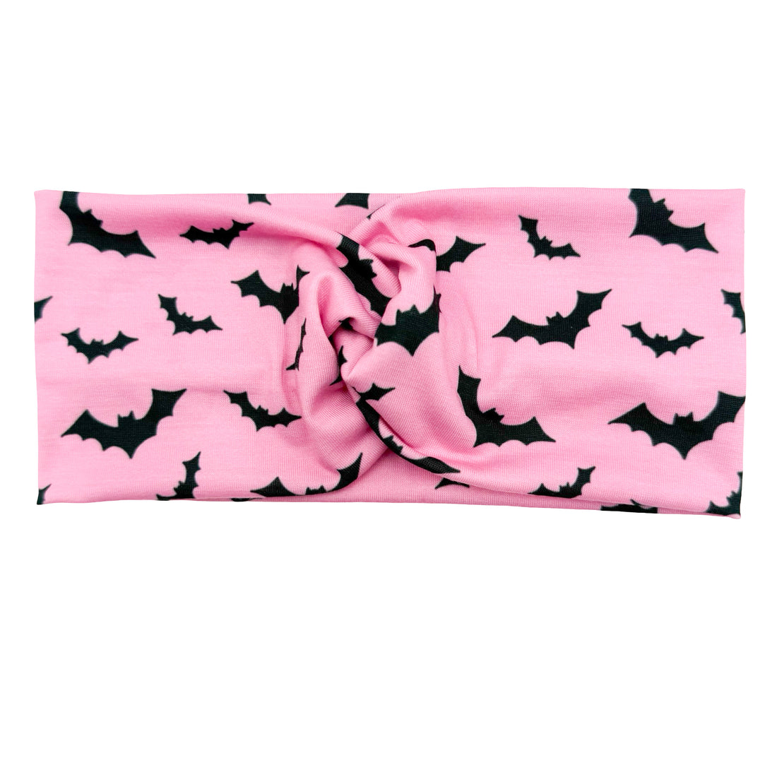 *Limited Edition* Black Bats - Pink Headband