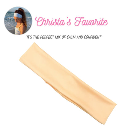 Butter Yellow Athletic Headband