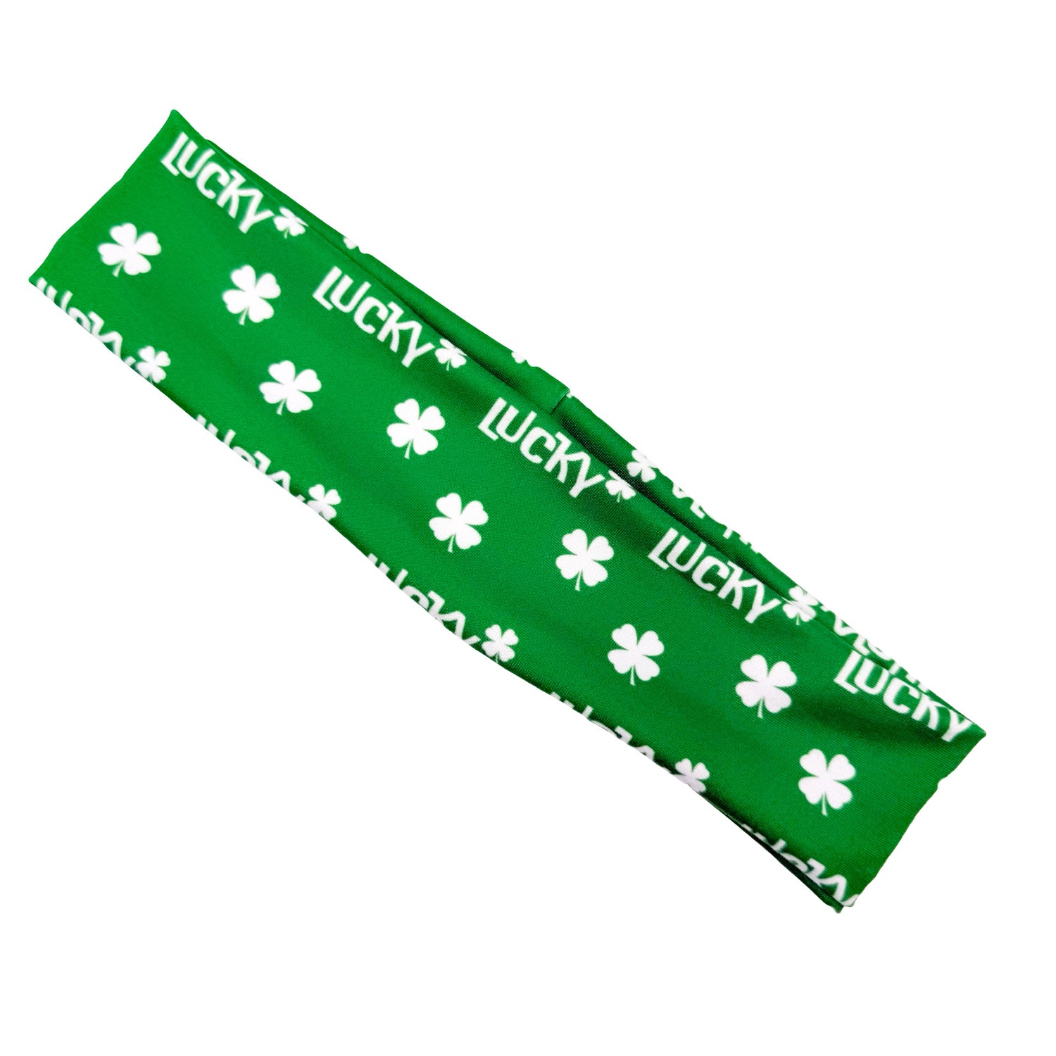 Lucky Clover - Green Athletic Headband