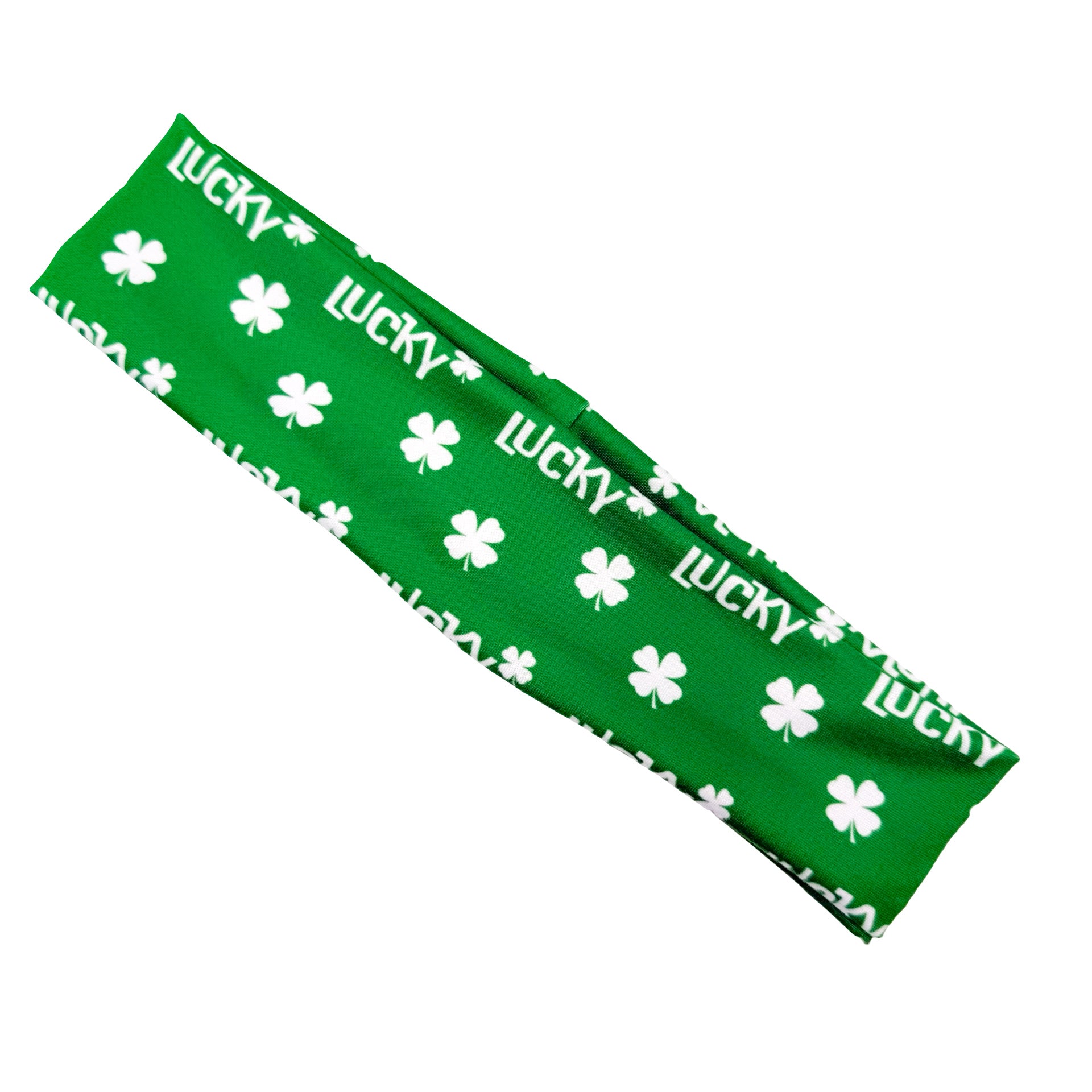 Lucky Clover - Green Athletic Headband