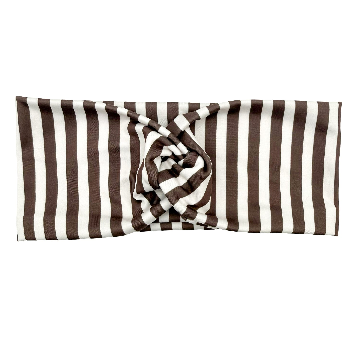 Cocoa Swirl Stripes Headband