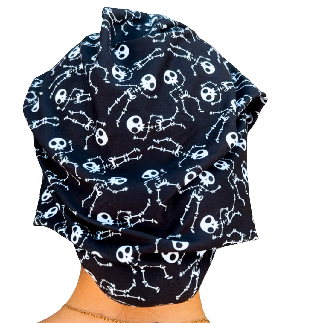 Skeletons Soft  Scrub Cap