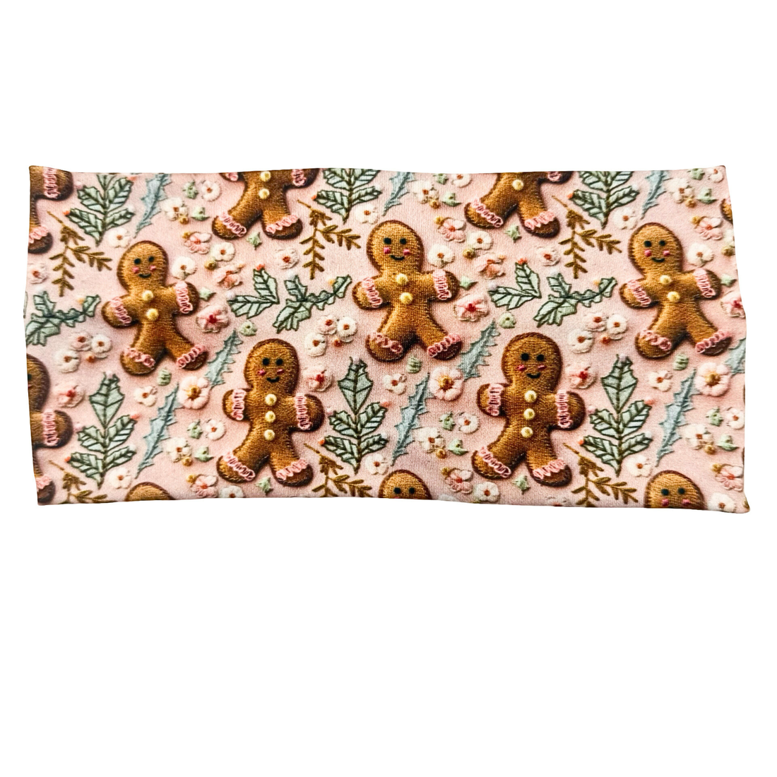 *Limited Edition* Gingerbread &amp; Holly Headband