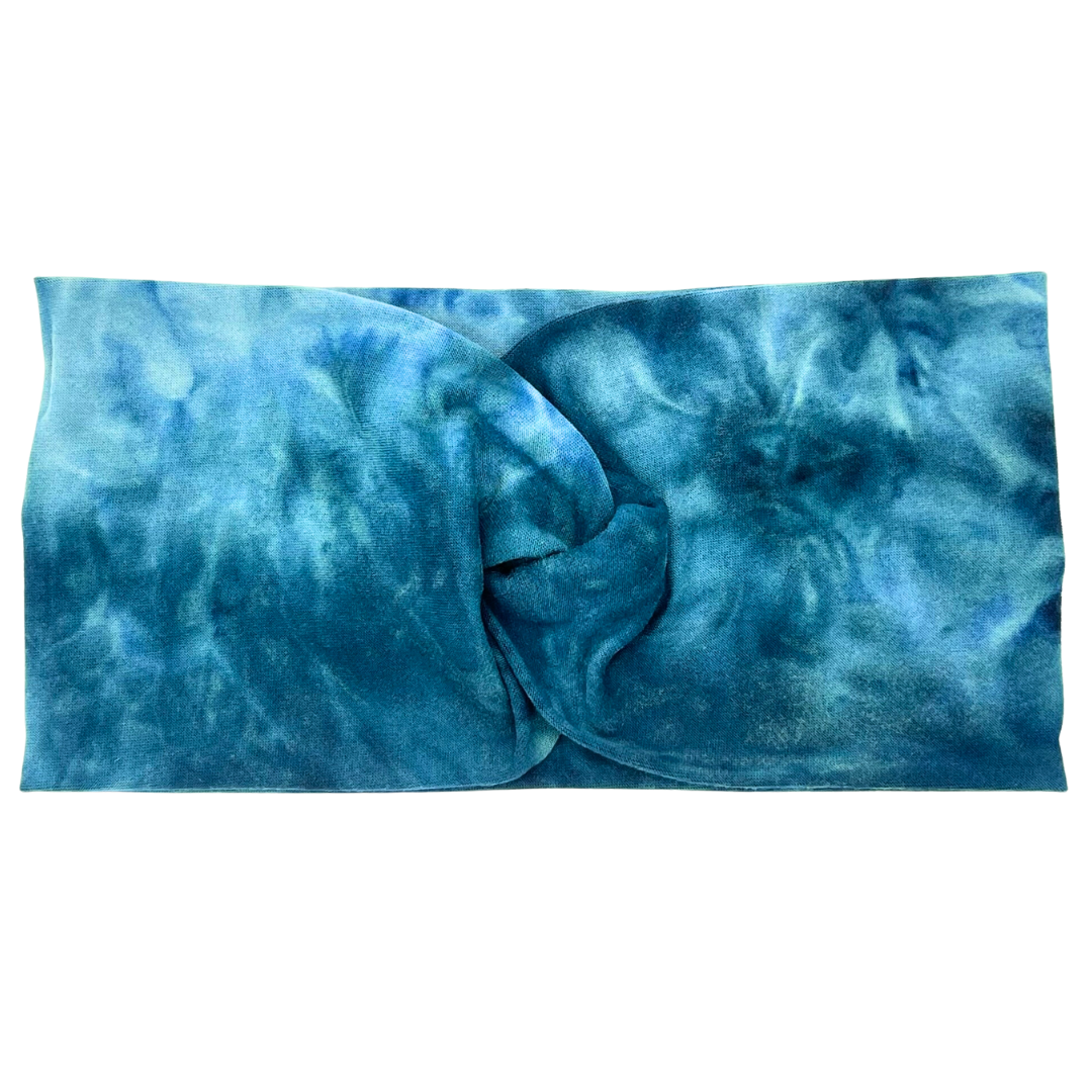 Emerald Tie Dye Headband