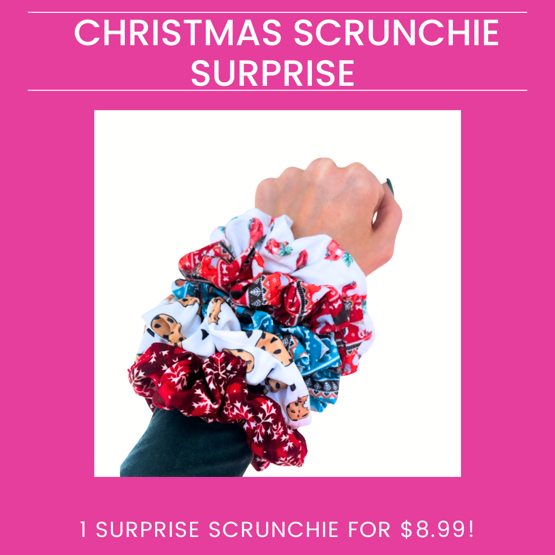 Christmas Surprise Scrunchie