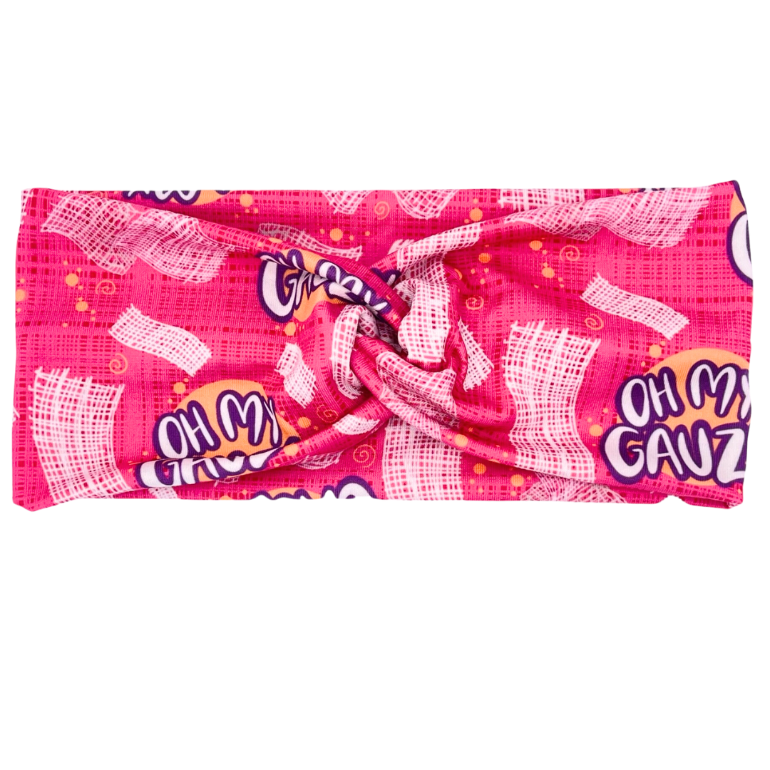 Oh My Gauze - Pink Headband