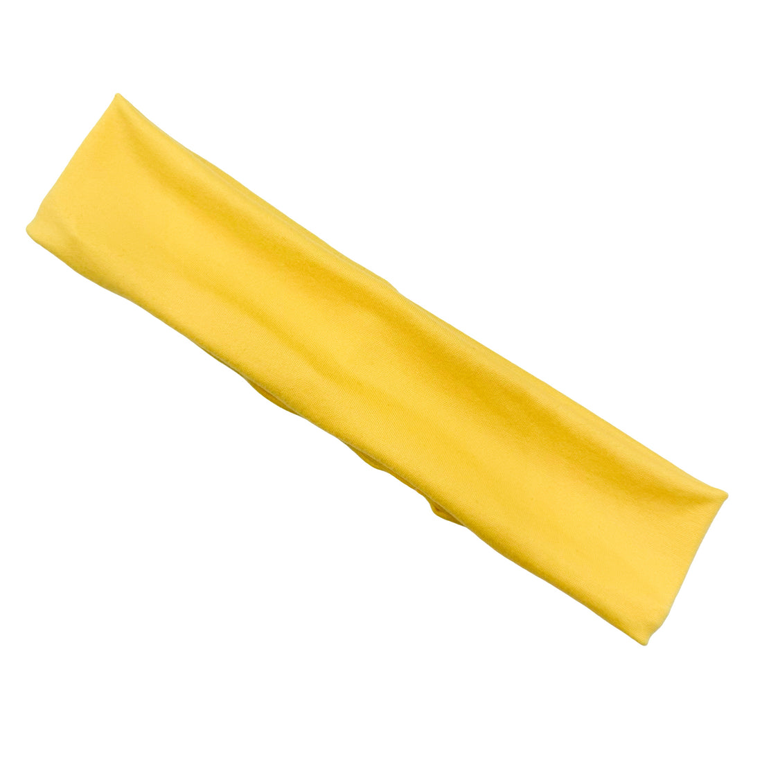 Soft Lemon Yellow Athletic Headband