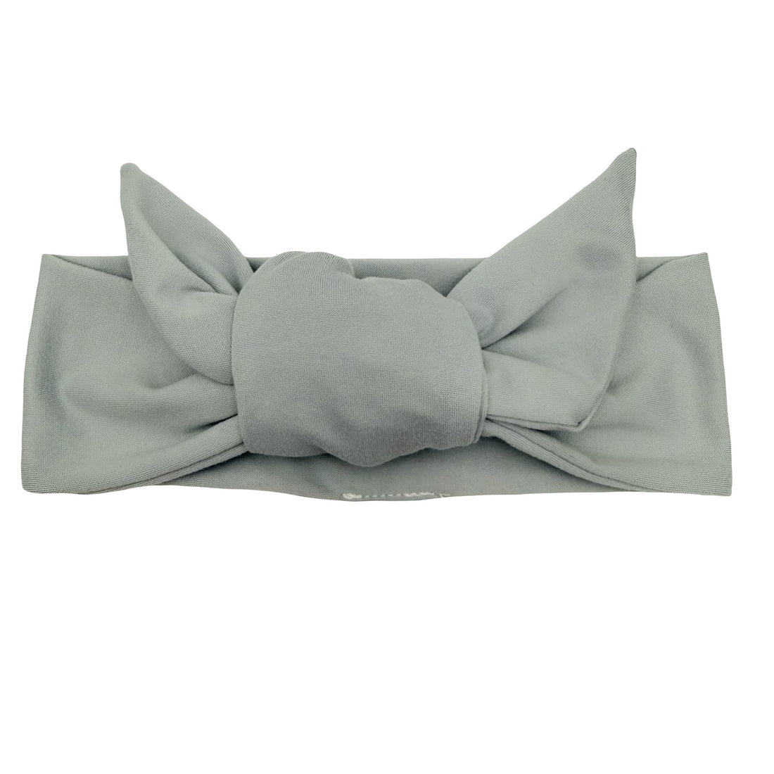Soft Slate Gray Adjustable Tie Headband