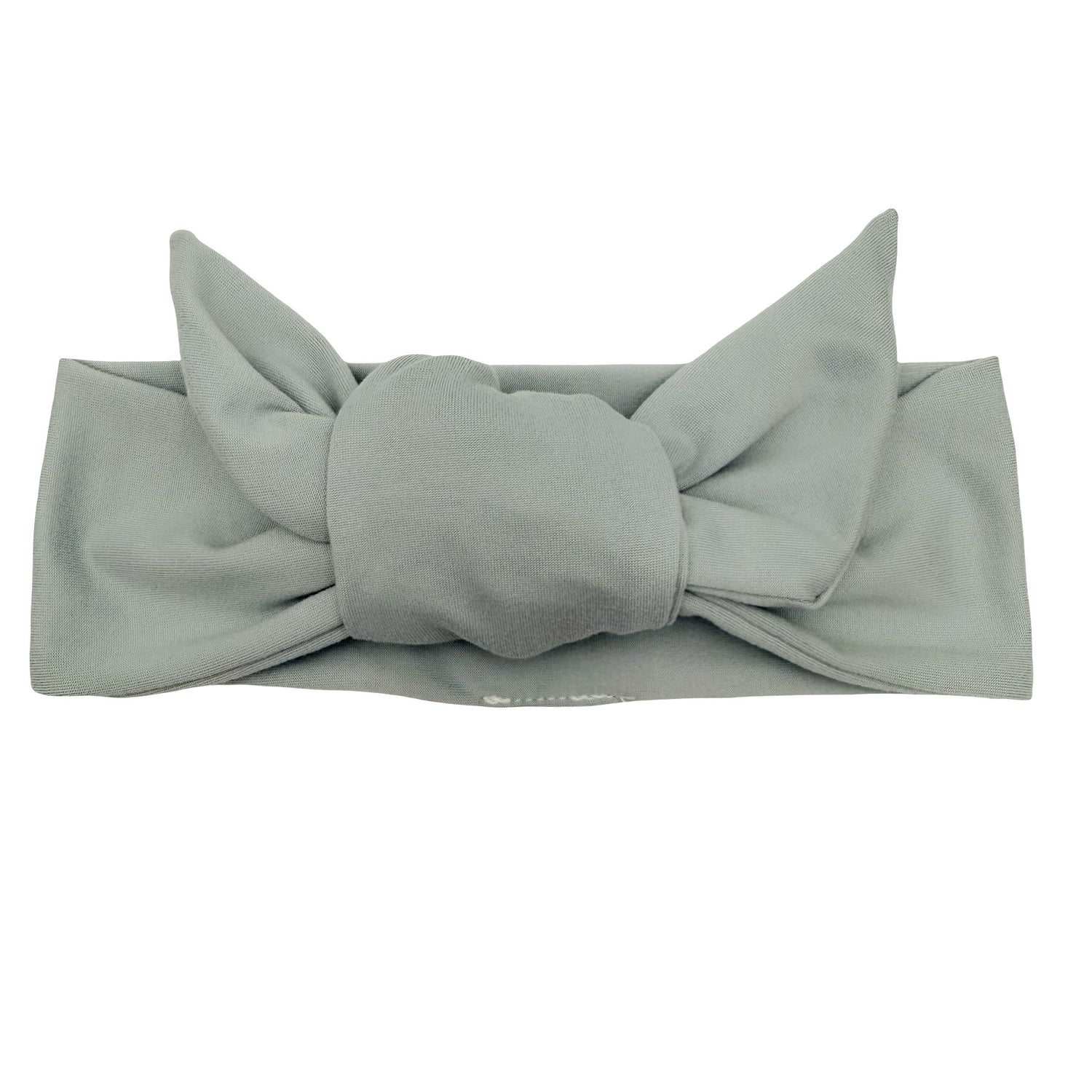 Soft Slate Gray Adjustable Tie Headband
