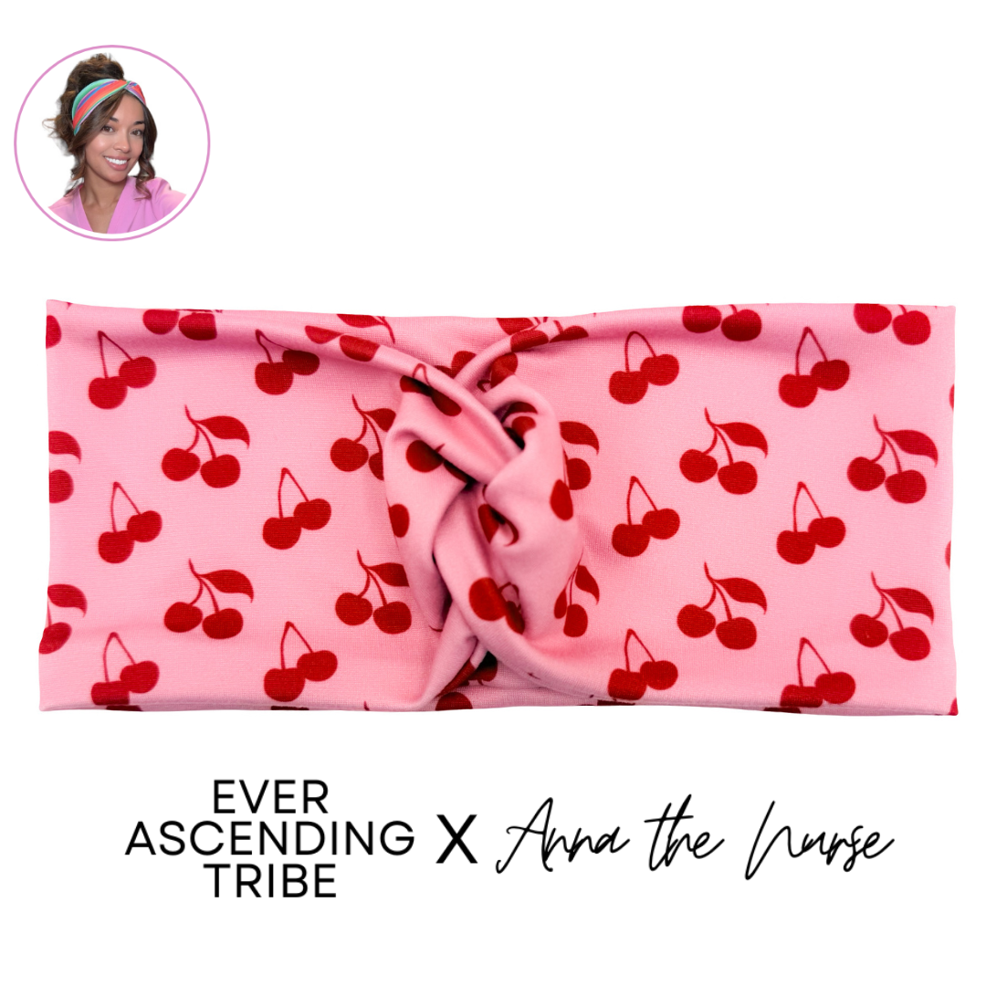 Pink Cherry Pop Headband